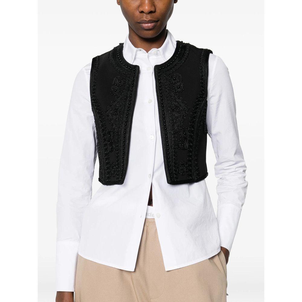 ba&sh Ba&sh BLACK Jackets - Waistcoat & Gilets Size S / US 4 / IT 40 - 5 Thumbnail