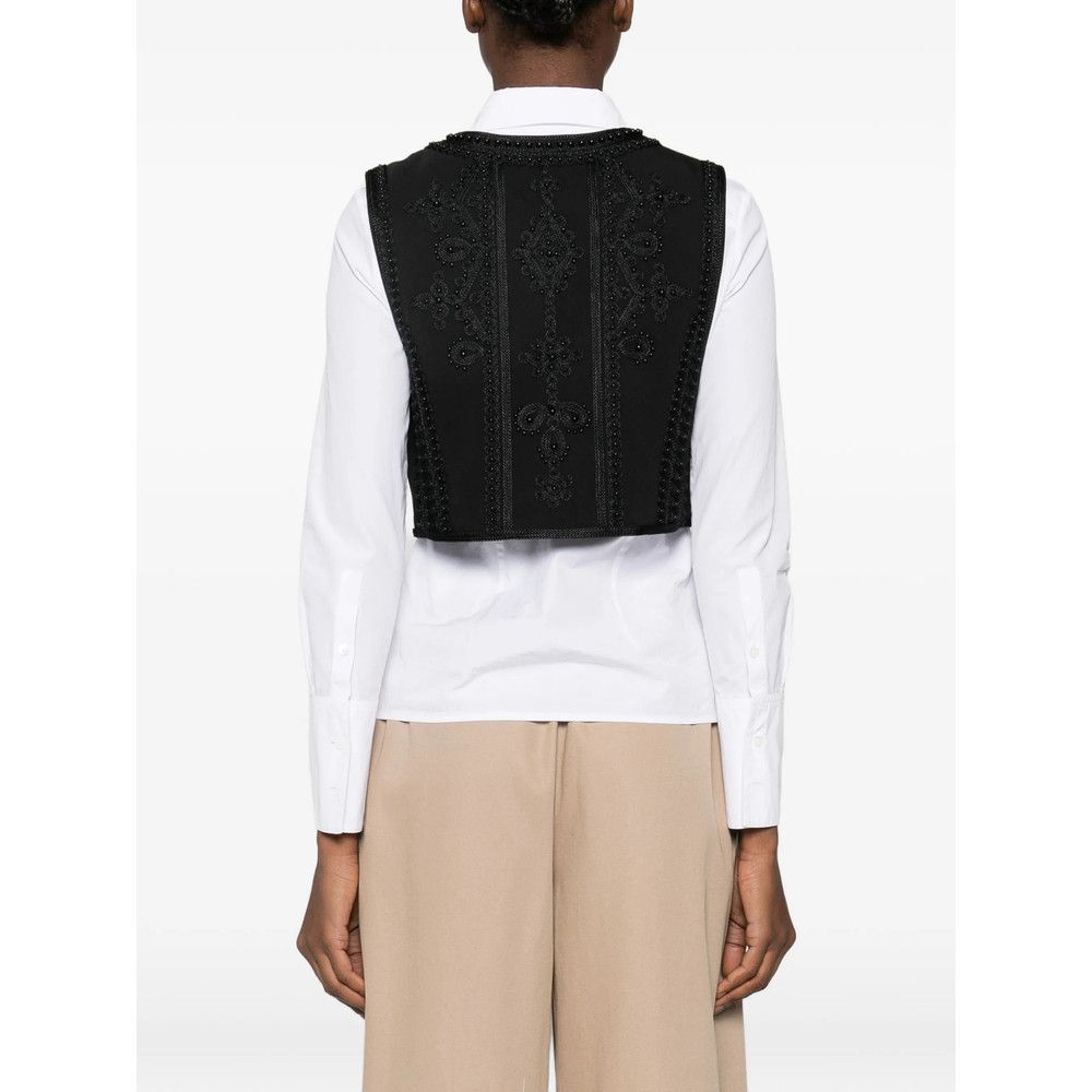 ba&sh Ba&sh BLACK Jackets - Waistcoat & Gilets Size M / US 6-8 / IT 42-44 - 3 Thumbnail