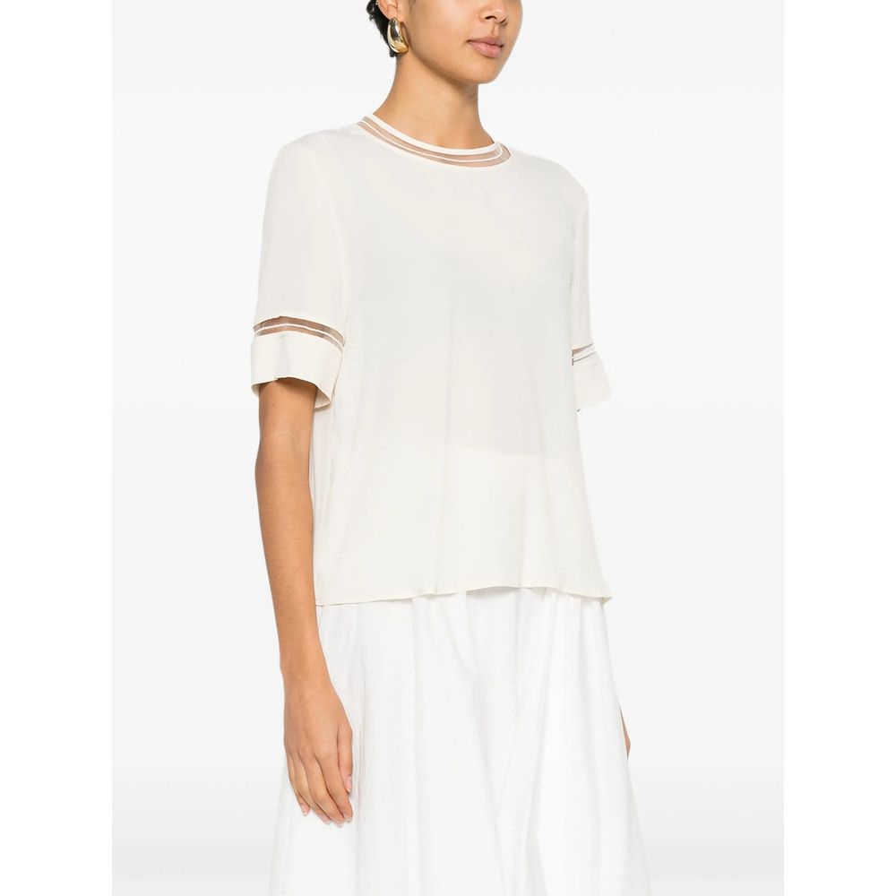 Fabiana Filippi Fabiana Filippi NEUTRALS Tops - Blouses Size M / US 6-8 / IT 42-44 - 5 Thumbnail