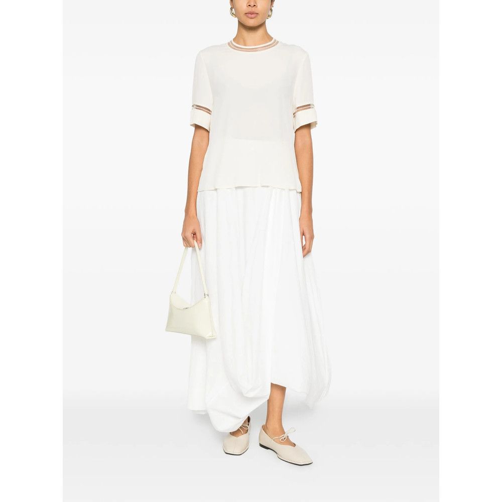 Fabiana Filippi Fabiana Filippi NEUTRALS Tops - Blouses Size M / US 6-8 / IT 42-44 - 3 Thumbnail