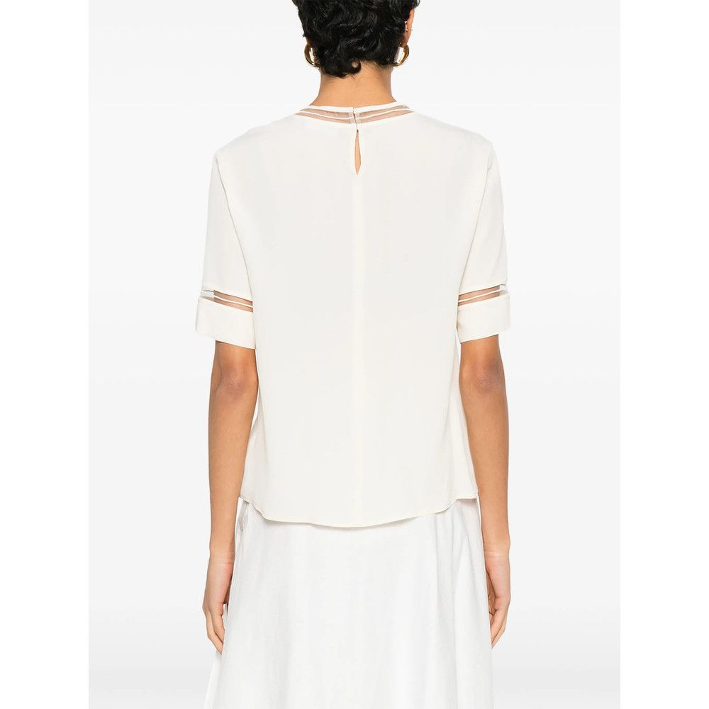 Fabiana Filippi Fabiana Filippi NEUTRALS Tops - Blouses Size M / US 6-8 / IT 42-44 - 4 Thumbnail