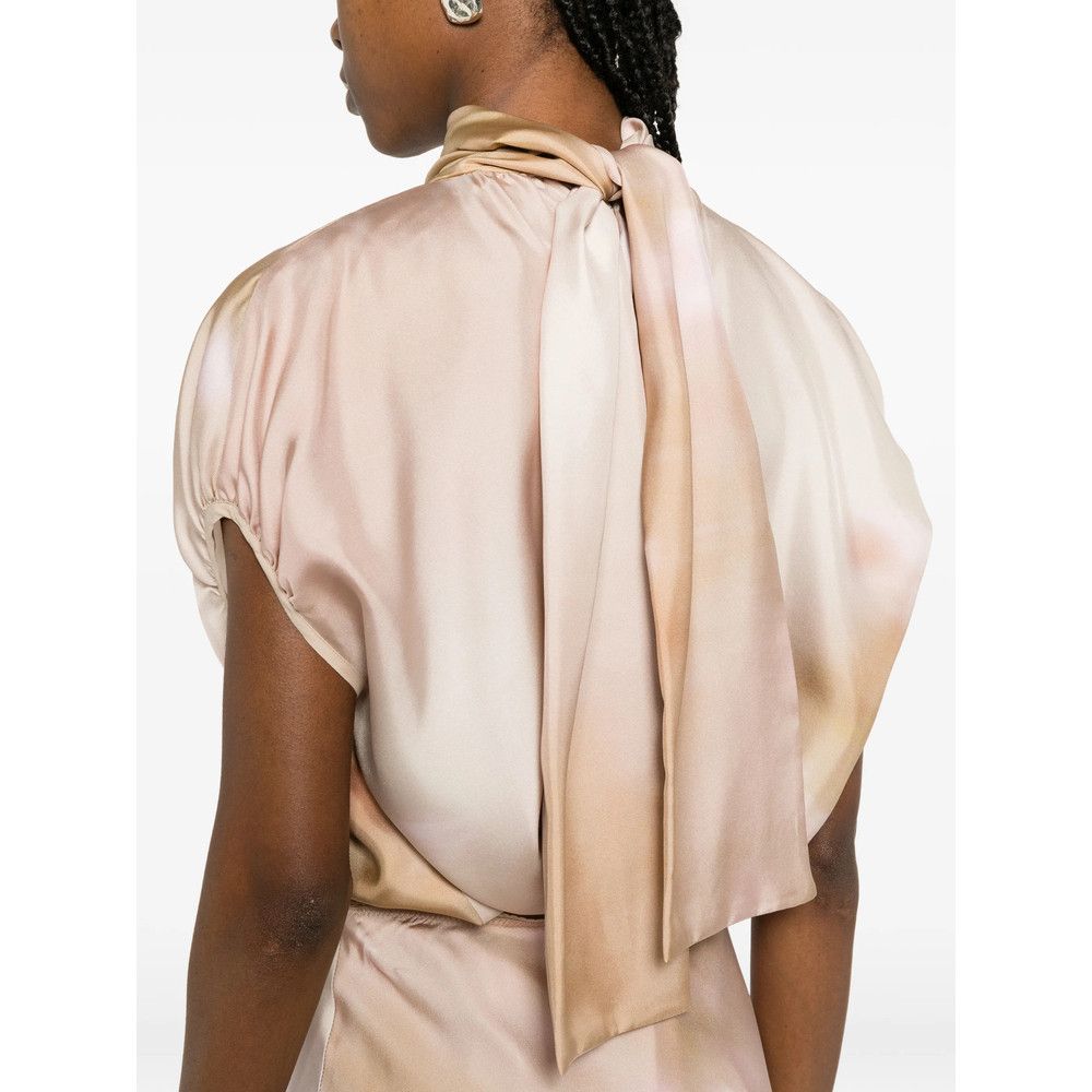 Fabiana Filippi Fabiana Filippi PINK Tops - Blouses Size M / US 6-8 / IT 42-44 - 3 Thumbnail