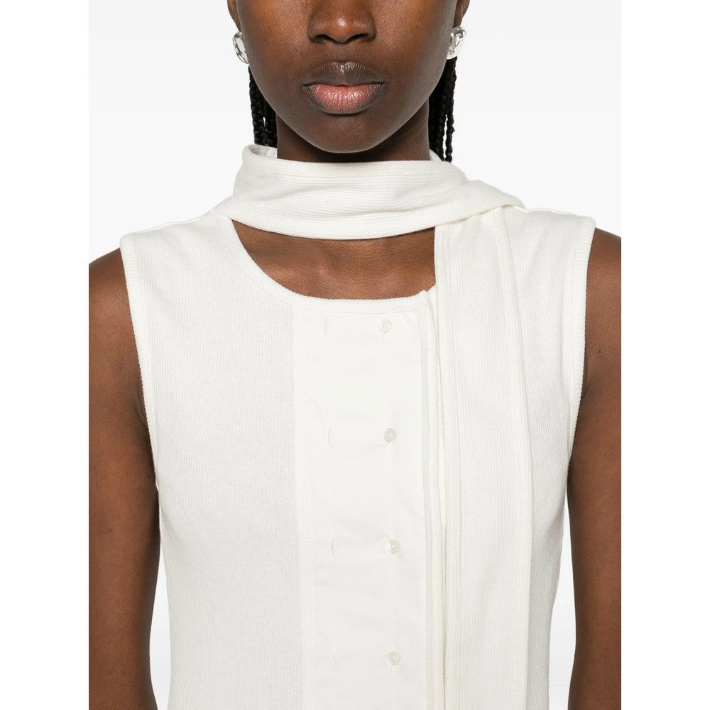 Lemaire Lemaire NEUTRALS Tops - Vests & Tank Tops Size S / US 4 / IT 40 - 4 Thumbnail