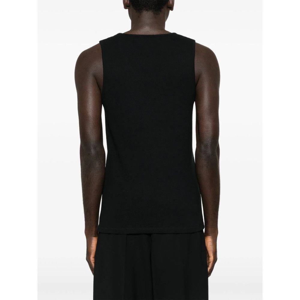 Lemaire Lemaire BLACK T-Shirts & Vests - Vests & Tanks Size US M / EU 48-50 / 2 - 4 Thumbnail