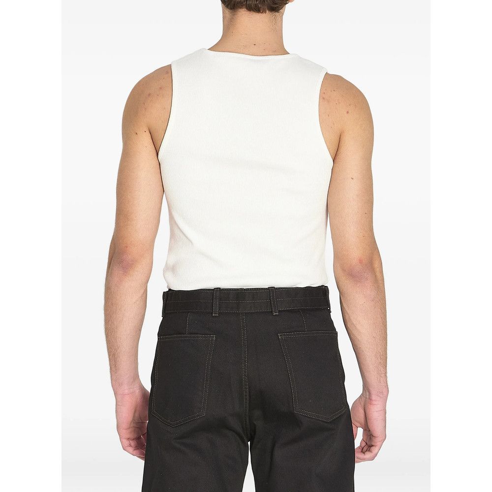 Lemaire Lemaire WHITE T-Shirts & Vests - Vests & Tanks Size US L / EU 52-54 / 3 - 3 Thumbnail