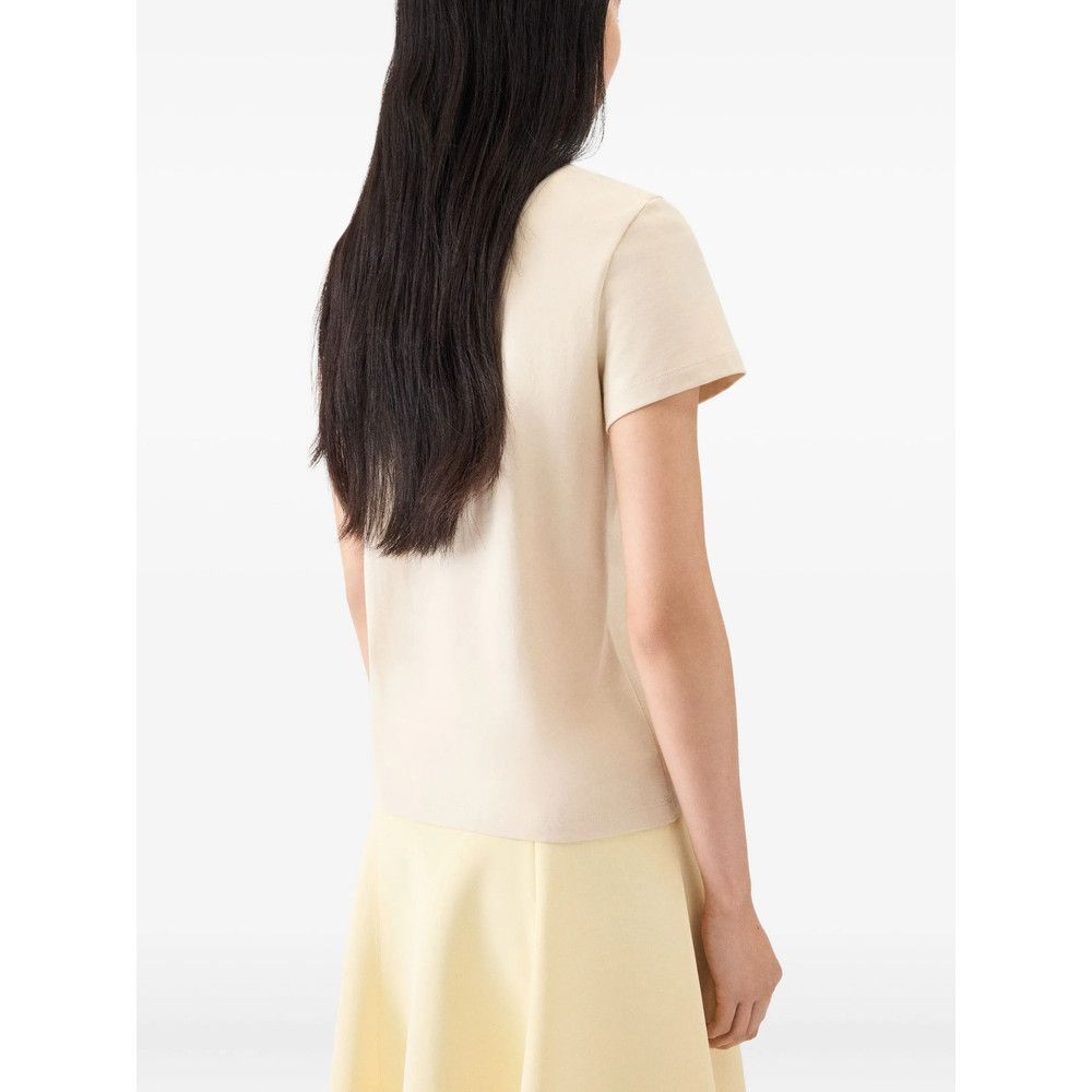 Jacquemus Jacquemus NEUTRALS Tops - T-shirts & Jerseys Size XS / US 0-2 / IT 36-38 - 4 Thumbnail