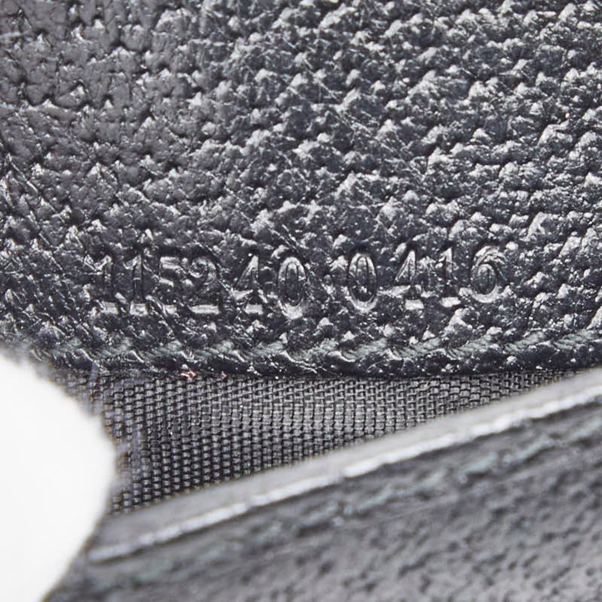 Gucci Gucci GG Canvas - Notebook/Planner Cover 115240 Black Leather Women's GUCCI Size ONE SIZE - 8 Thumbnail