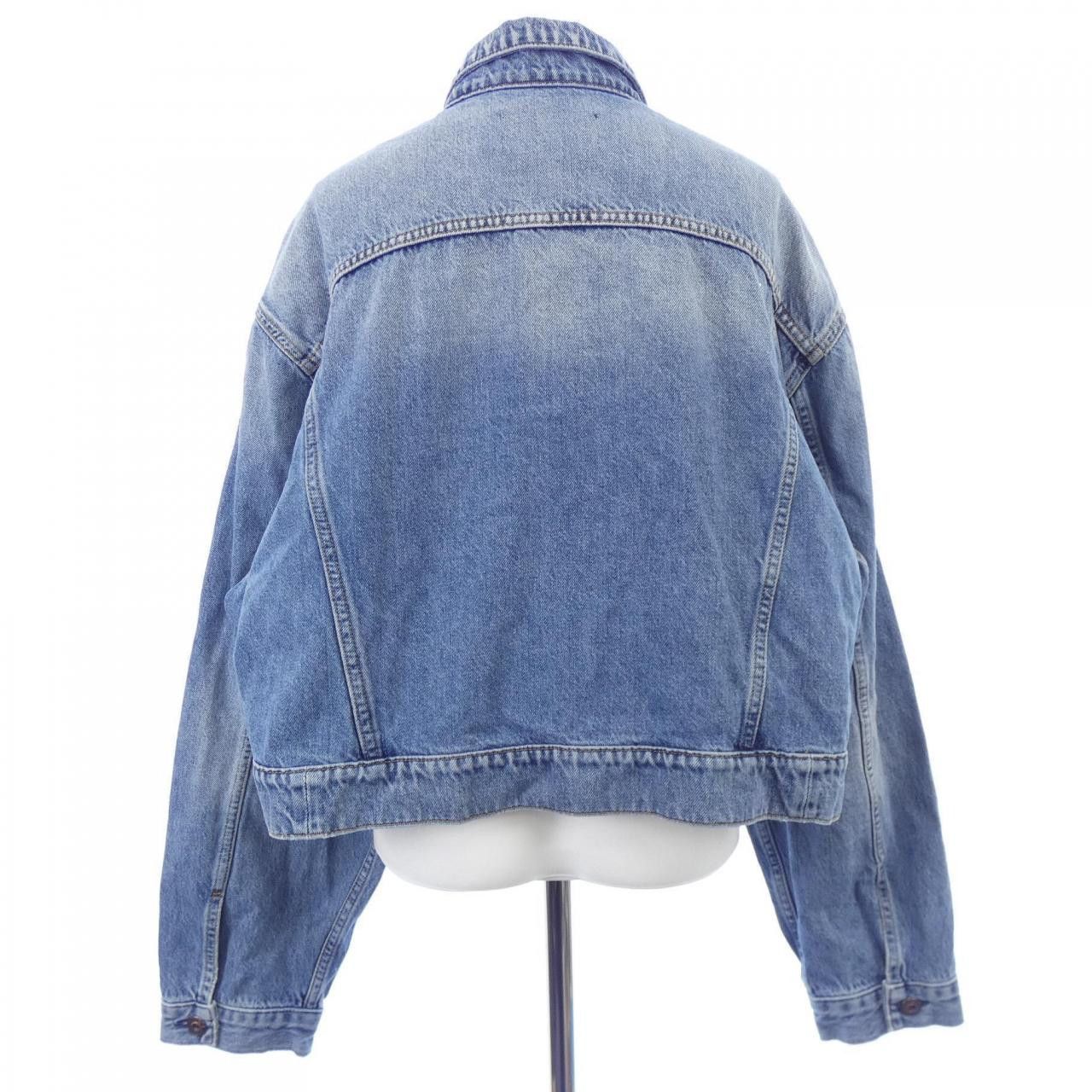 Other Other Three by One GINA JACKET Denim Jacket Textile Outerwear GINA JACKET DUTY FREE for USA Size ONE SIZE - 2 Thumbnail
