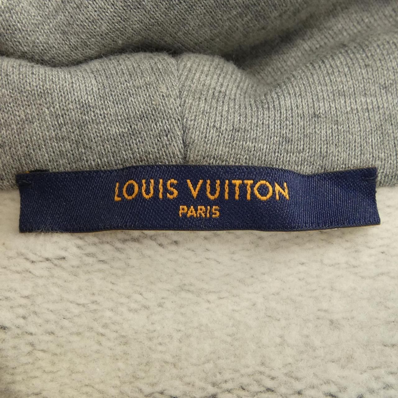 Louis Vuitton Louis Vuitton Louis Vuitton 3DLV Graffiti Embroidered Hoodie Textile Sweatshirts & Hoodies HNY24WUYR DUTY FREE for USA Size ONE SIZE - 4 Thumbnail