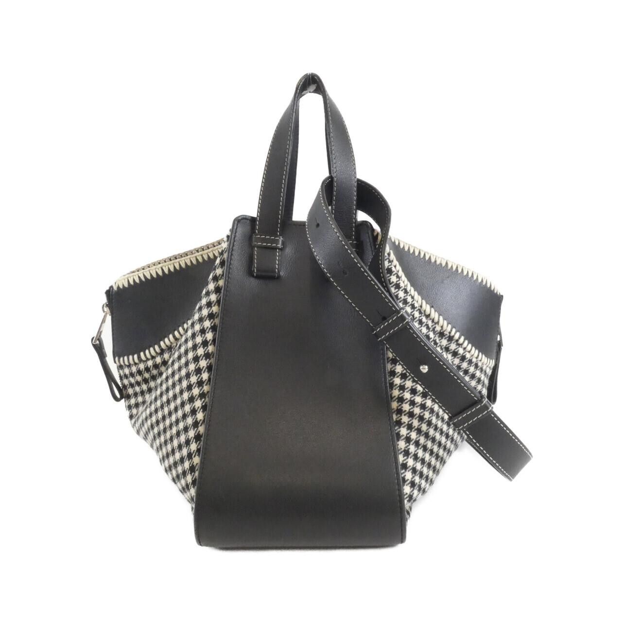 Loewe Loewe Loewe Hammock Small Wool Calfskin 2way Shoulder Bag Leather Shoulder Bag 38749S35 DUTY FREE for USA Size ONE SIZE - 2 Thumbnail