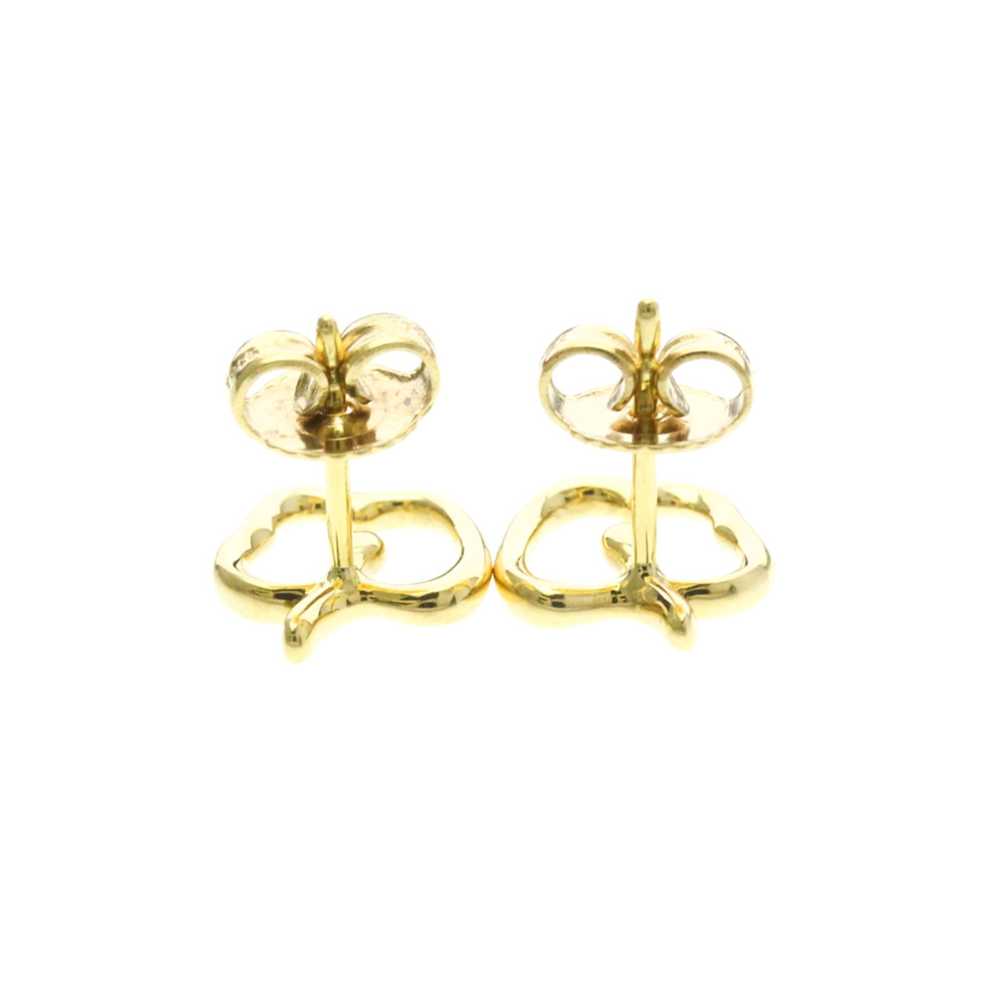 Tiffany & Co. Tiffany Apple No Stone Yellow Gold (18K) Stud Earrings Gold Size ONE SIZE - 2 Thumbnail