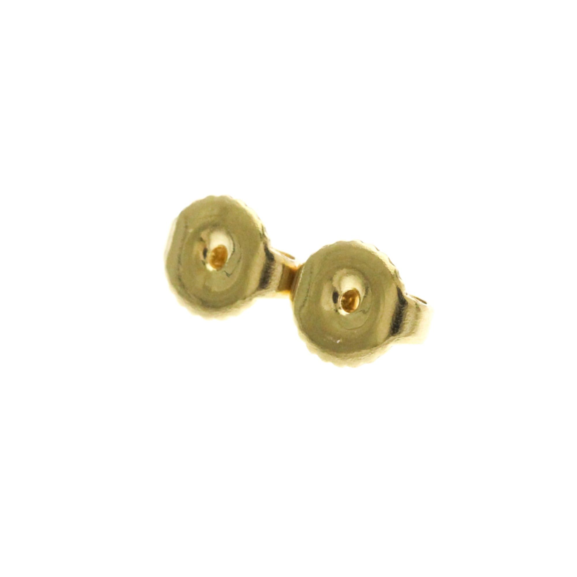 Tiffany & Co. Tiffany Apple No Stone Yellow Gold (18K) Stud Earrings Gold Size ONE SIZE - 10 Thumbnail