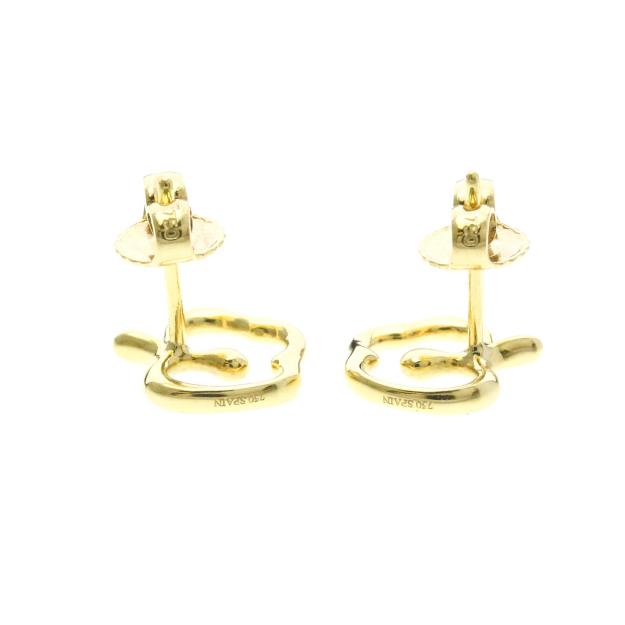 Tiffany & Co. Tiffany Apple No Stone Yellow Gold (18K) Stud Earrings Gold Size ONE SIZE - 5 Thumbnail