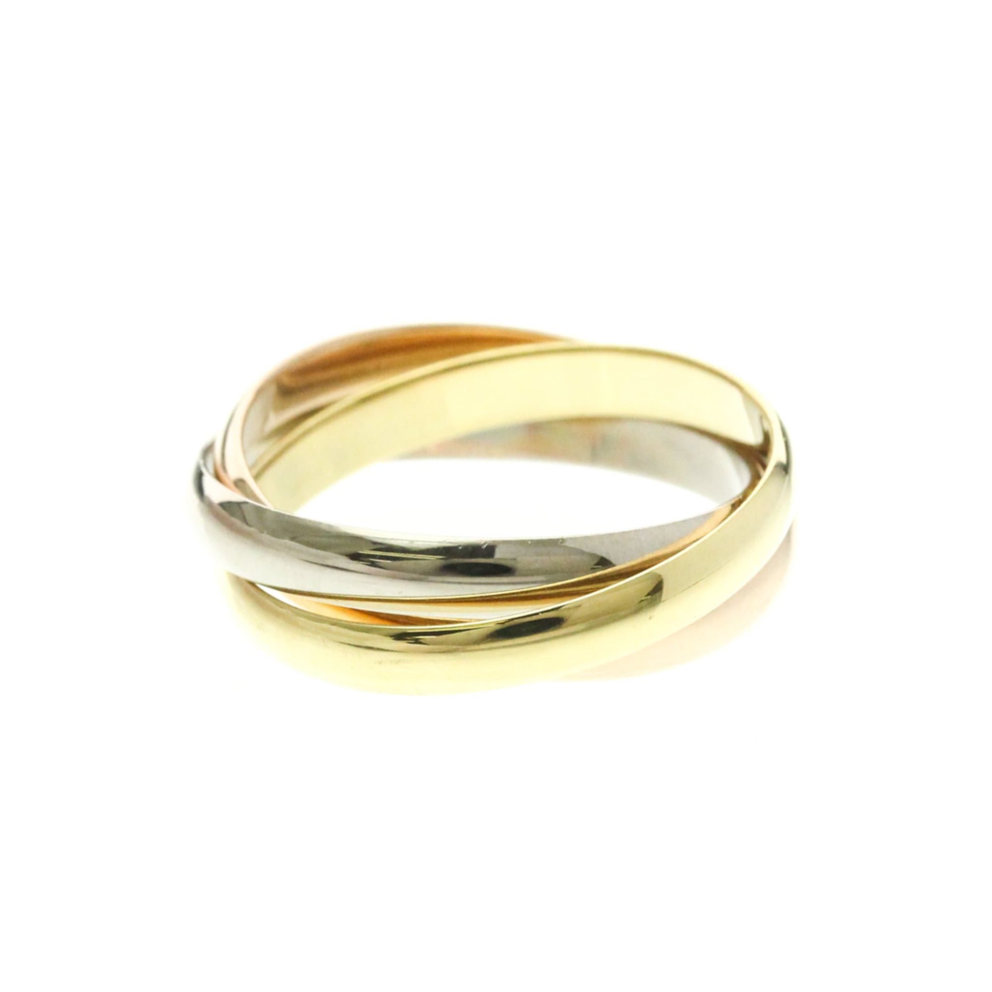 Cartier Cartier Trinity Yellow Gold (18K),Pink Gold (18K),White Gold (18K) Fashion No Stone Band Ring Gold Size ONE SIZE - 3 Thumbnail