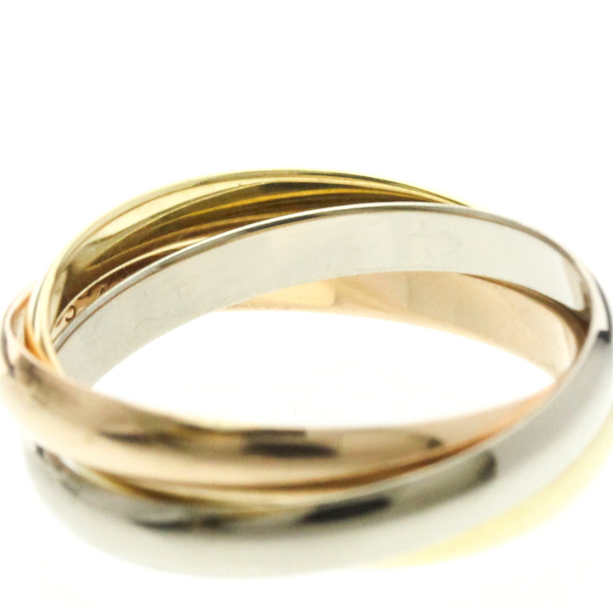 Cartier Cartier Trinity Yellow Gold (18K),Pink Gold (18K),White Gold (18K) Fashion No Stone Band Ring Gold Size ONE SIZE - 6 Thumbnail