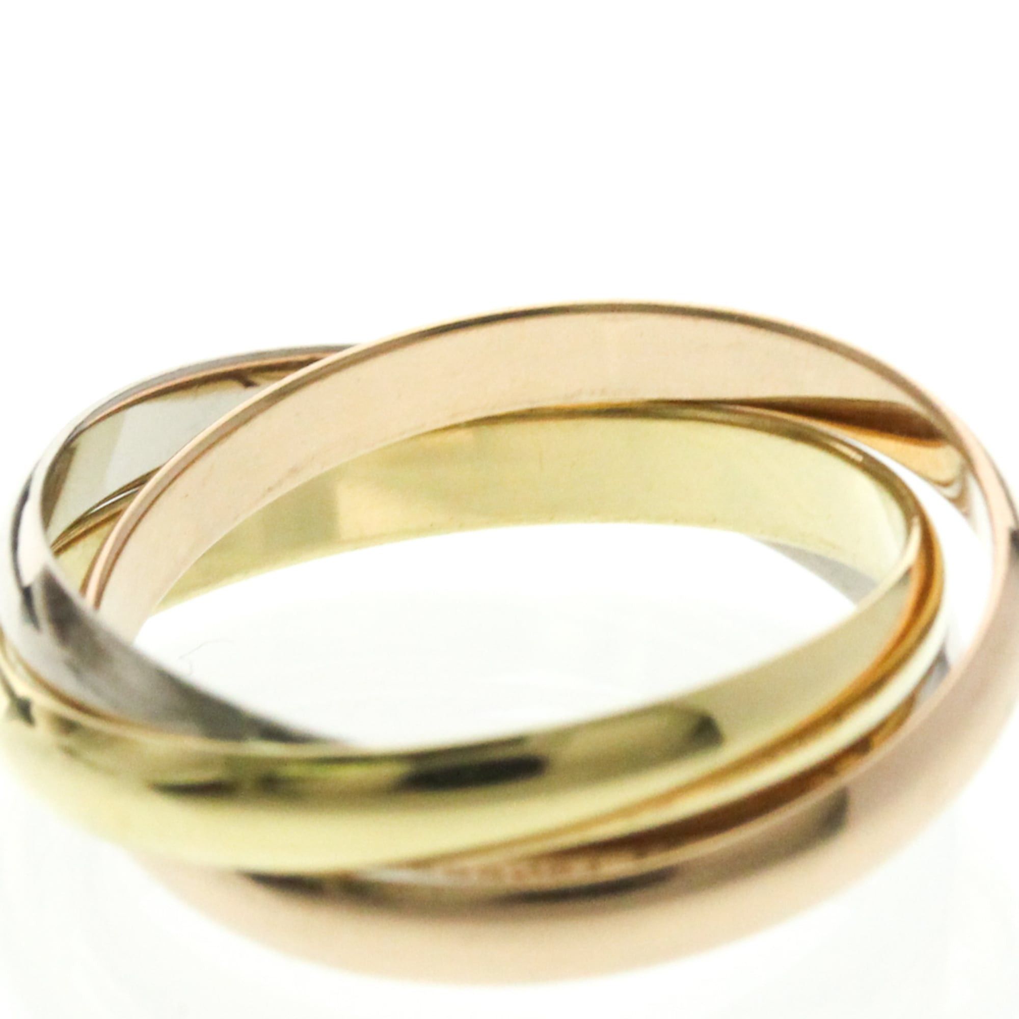 Cartier Cartier Trinity Yellow Gold (18K),Pink Gold (18K),White Gold (18K) Fashion No Stone Band Ring Gold Size ONE SIZE - 5 Thumbnail
