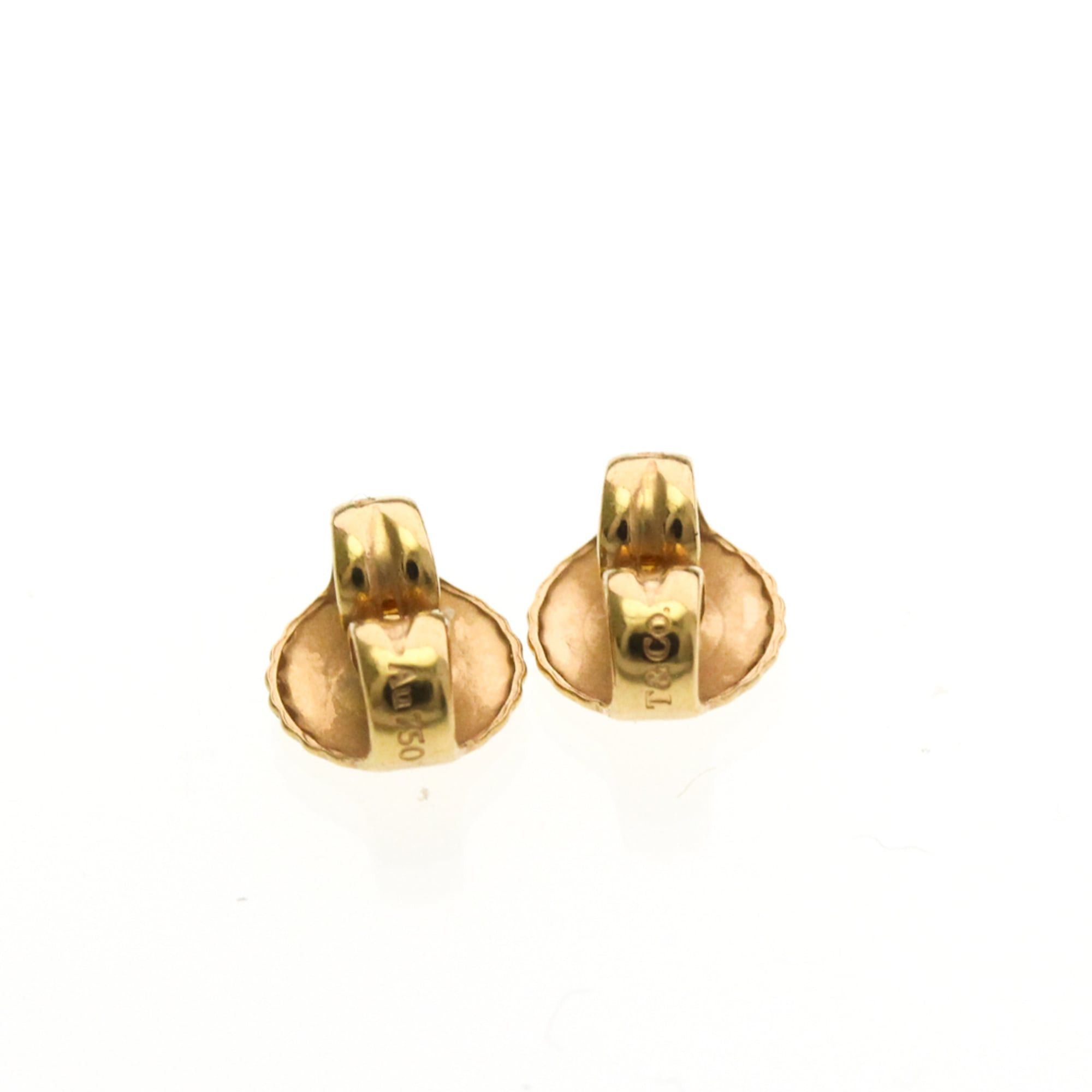 Tiffany & Co. Tiffany Open Heart Earrings Extra Mini No Stone Pink Gold (18K) Stud Earrings Pink Gold Size ONE SIZE - 8 Thumbnail