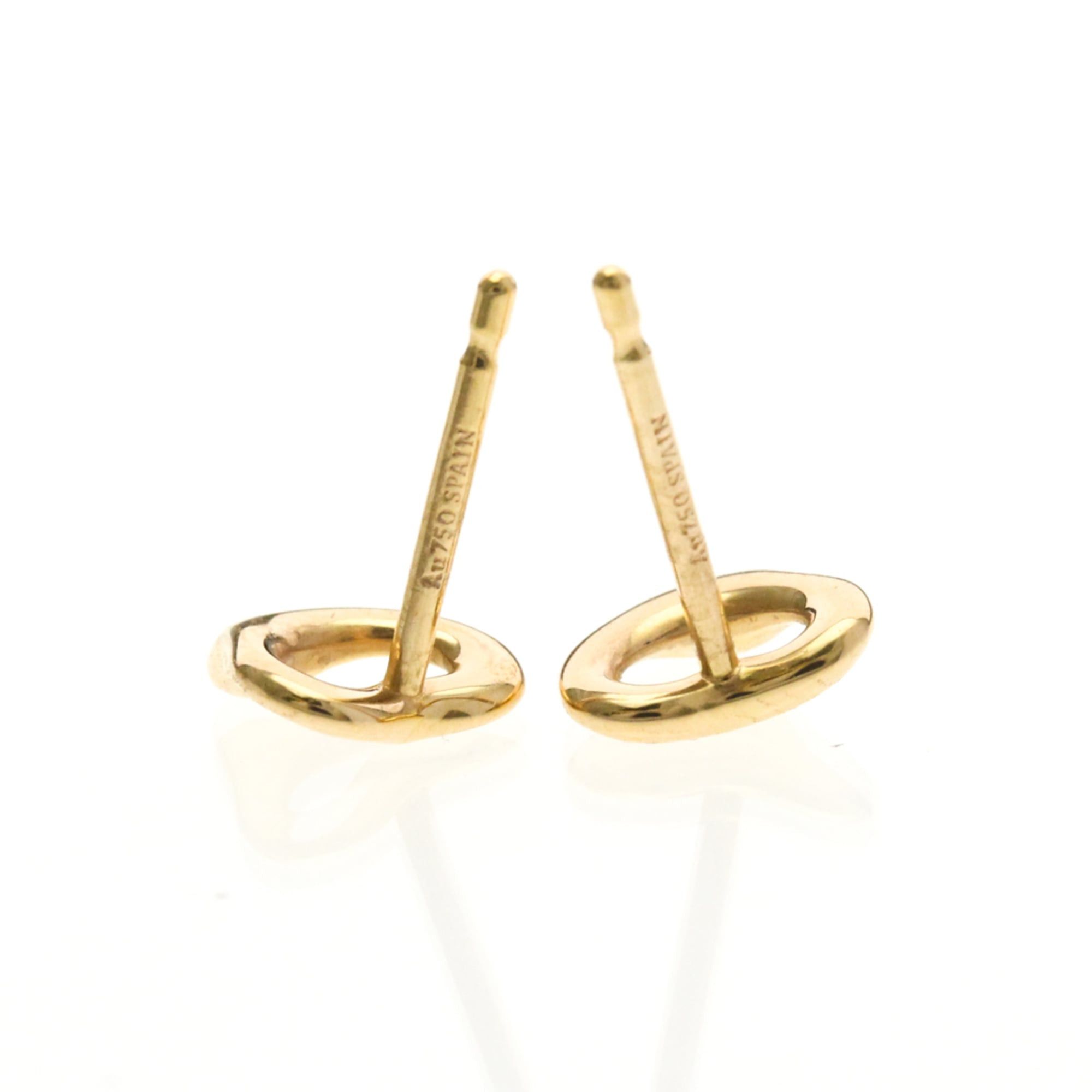Tiffany & Co. Tiffany Open Heart Earrings Extra Mini No Stone Pink Gold (18K) Stud Earrings Pink Gold Size ONE SIZE - 5 Thumbnail