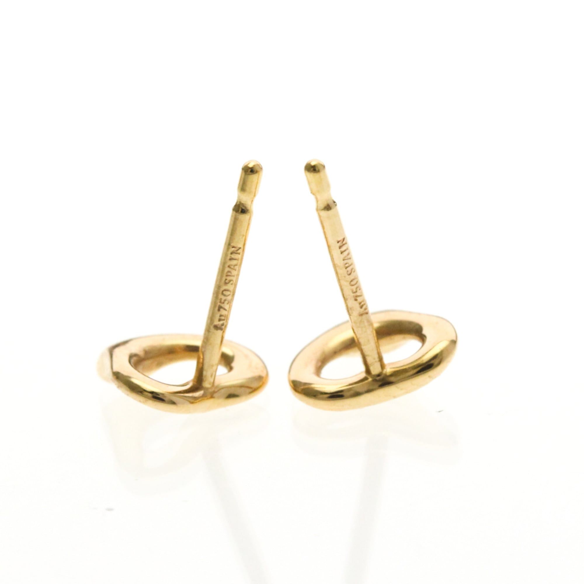 Tiffany & Co. Tiffany Open Heart Earrings Extra Mini No Stone Pink Gold (18K) Stud Earrings Pink Gold Size ONE SIZE - 4 Thumbnail