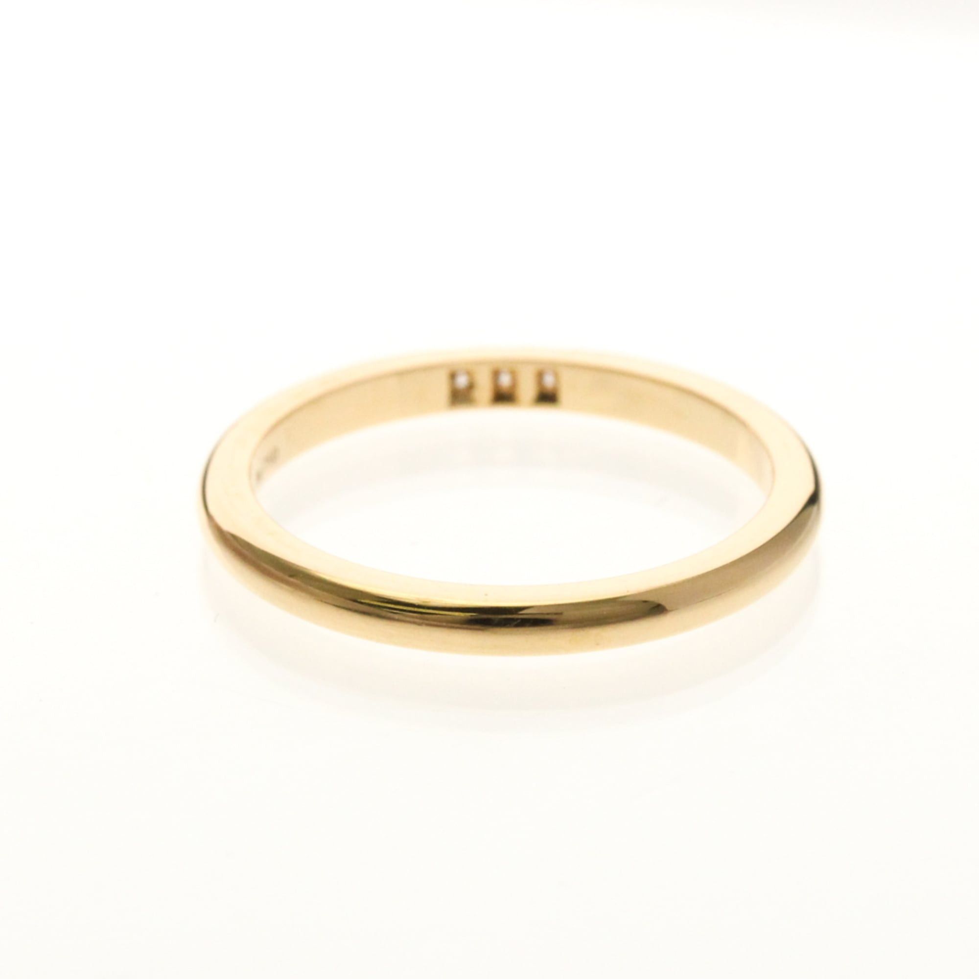 Tiffany & Co. Tiffany Forever Wedding Band Ring 3P Diamond Pink Gold (18K) Fashion Diamond Band Ring Pink Gold Size ONE SIZE - 3 Thumbnail