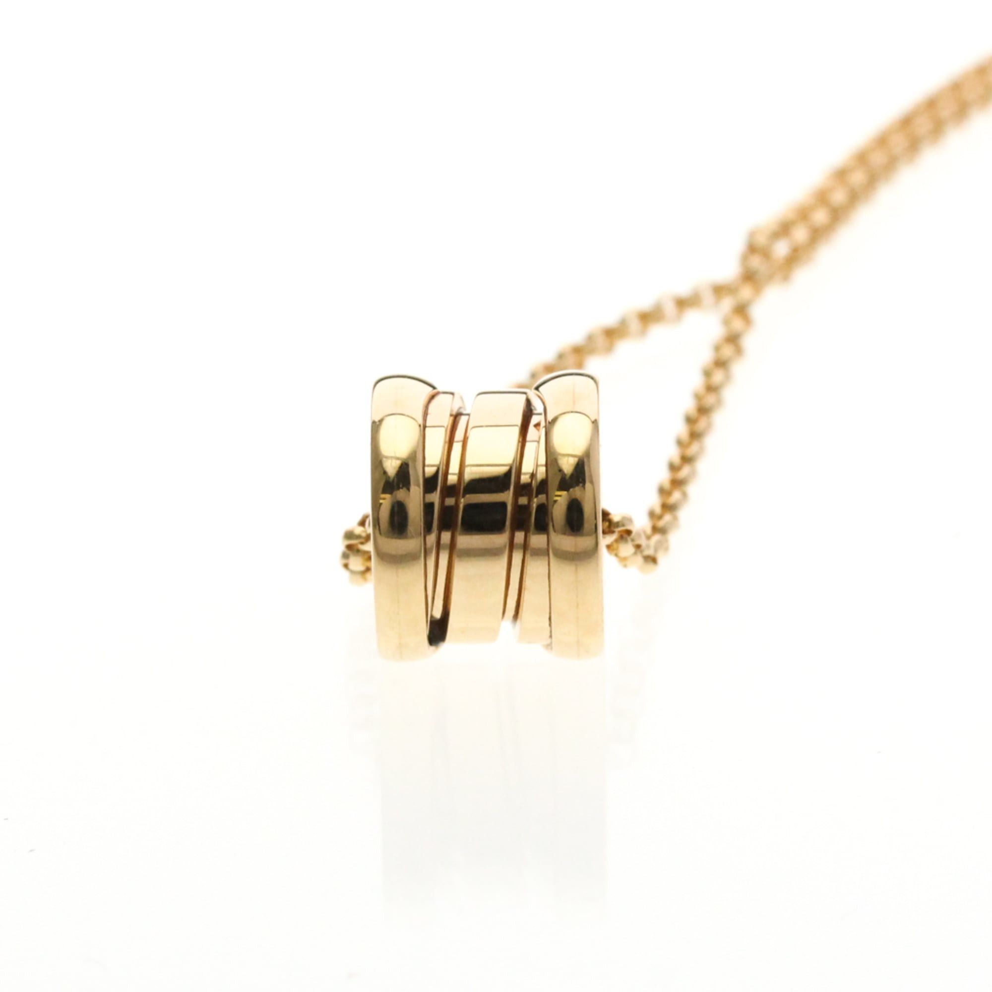 Bvlgari Bvlgari B.zero1 357255 Pink Gold (18K) No Stone Men,Women Fashion Pendant Necklace (Pink Gold) Size ONE SIZE - 4 Thumbnail