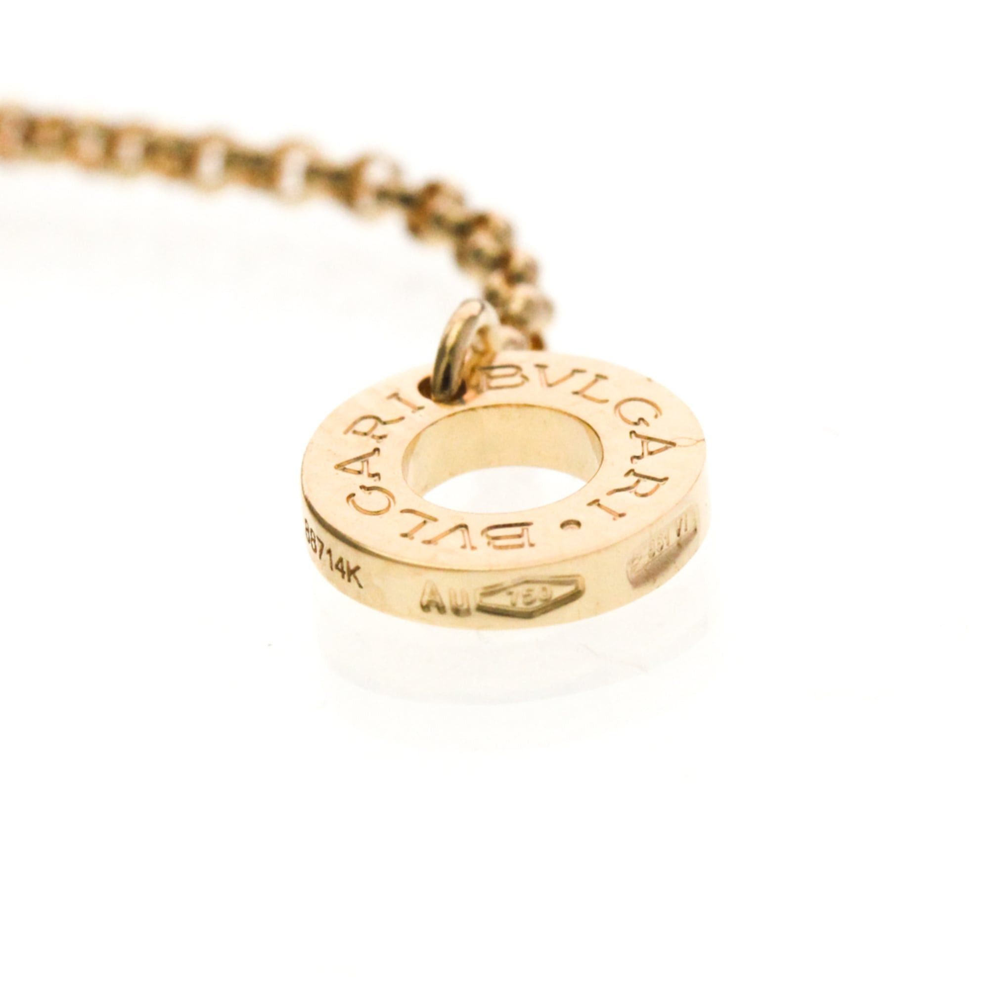 Bvlgari Bvlgari B.zero1 357255 Pink Gold (18K) No Stone Men,Women Fashion Pendant Necklace (Pink Gold) Size ONE SIZE - 9 Thumbnail