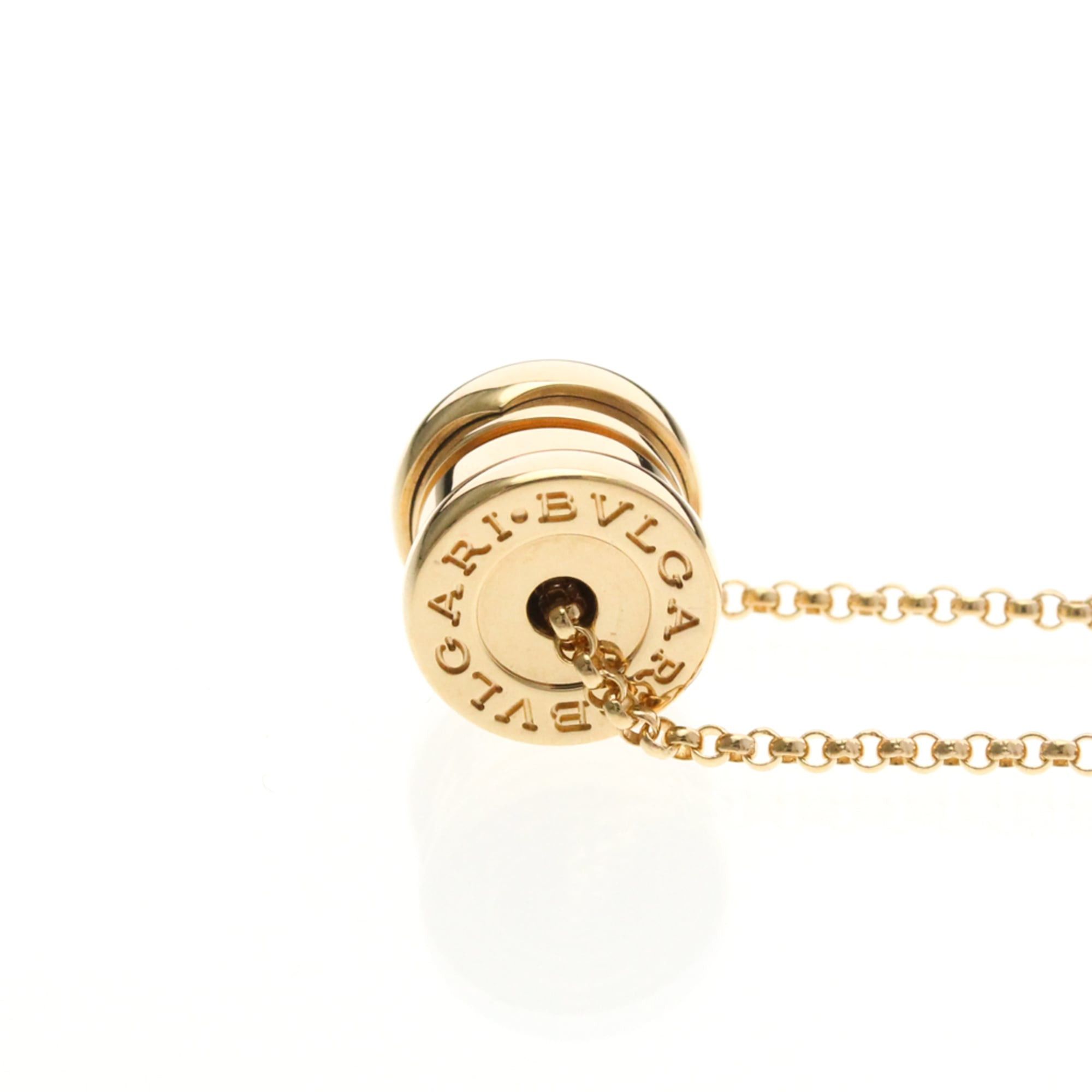 Bvlgari Bvlgari B.zero1 357255 Pink Gold (18K) No Stone Men,Women Fashion Pendant Necklace (Pink Gold) Size ONE SIZE - 2 Thumbnail