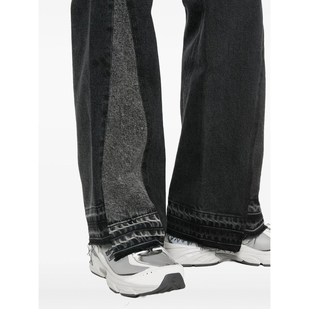 Gallery Dept. Gallery Dept. BLACK Denim - Wide-Leg Jeans Size US 32 / EU 48 - 4 Thumbnail
