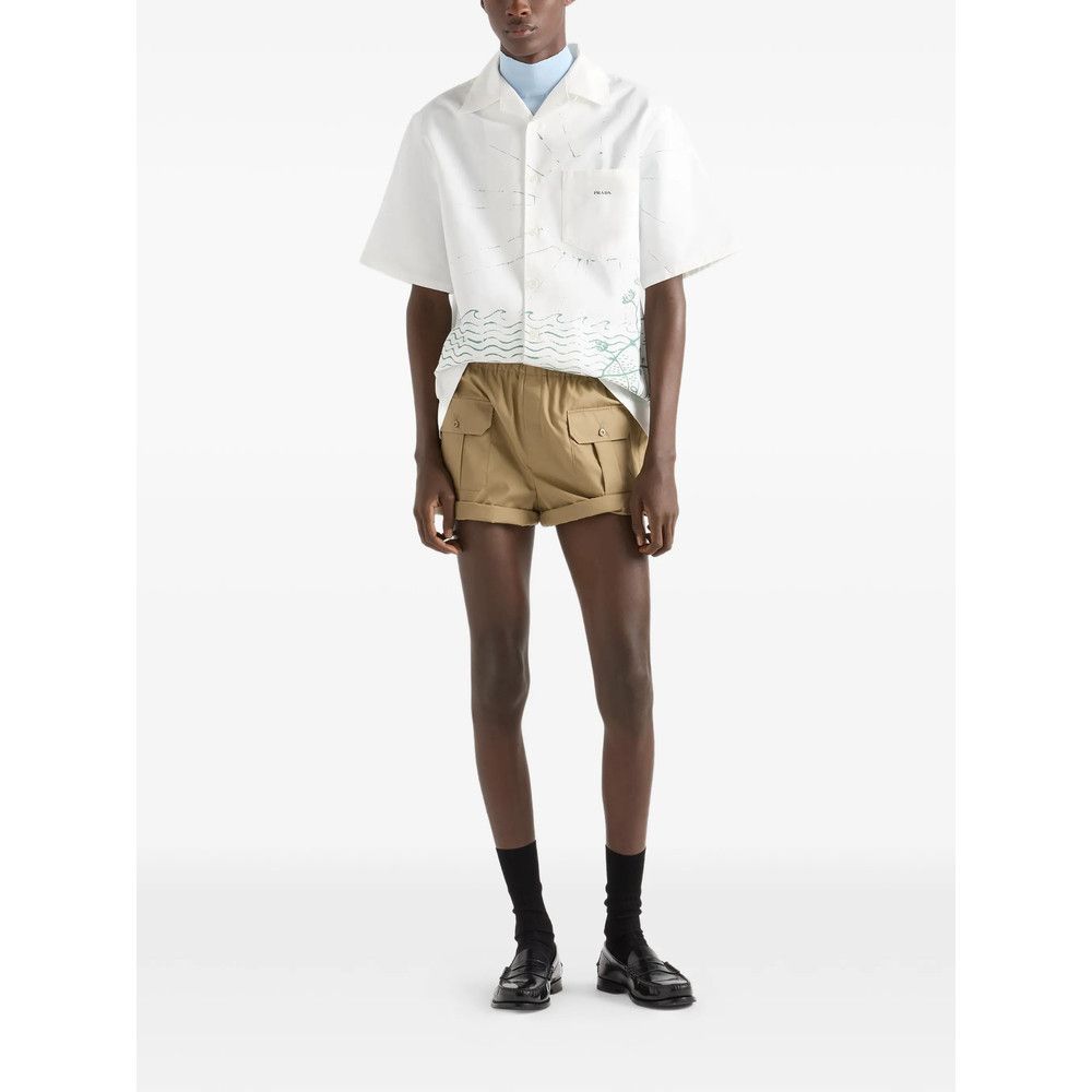 Prada Prada WHITE Shirts Size US L / EU 52-54 / 3 - 2 Thumbnail