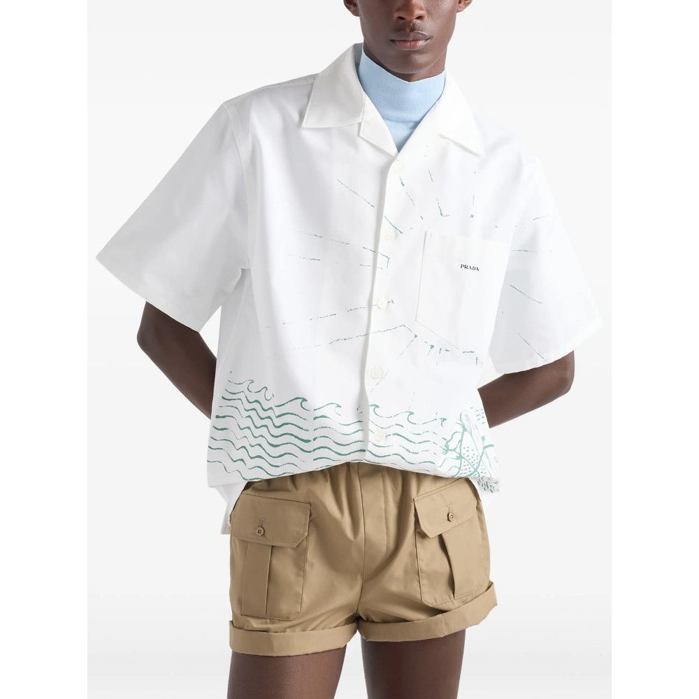 Prada Prada WHITE Shirts Size US XL / EU 56 / 4 - 4 Thumbnail