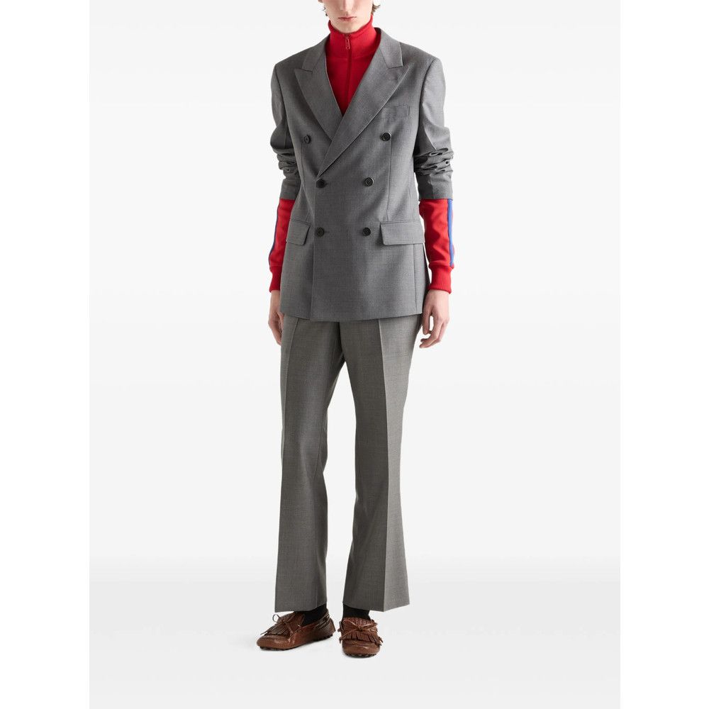 Prada Prada GREY Jackets - Blazers Size US M / EU 48-50 / 2 - 5 Thumbnail