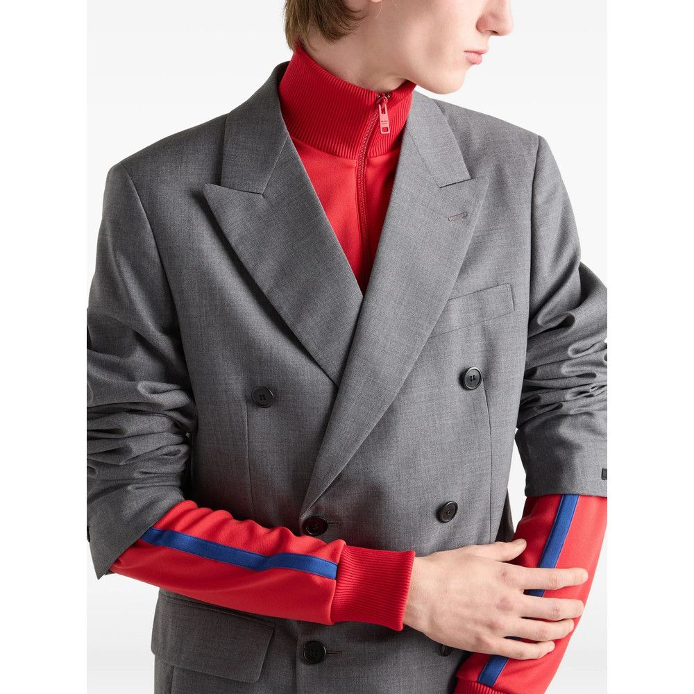 Prada Prada GREY Jackets - Blazers Size US M / EU 48-50 / 2 - 4 Thumbnail