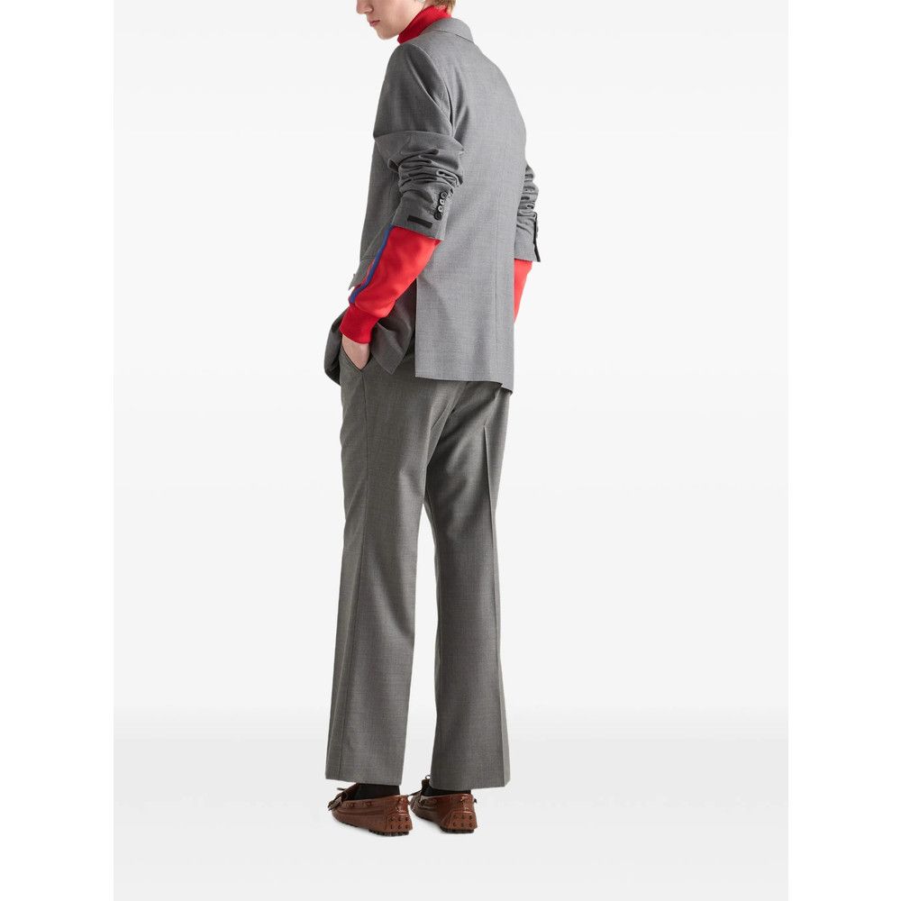 Prada Prada GREY Jackets - Blazers Size US L / EU 52-54 / 3 - 6 Thumbnail