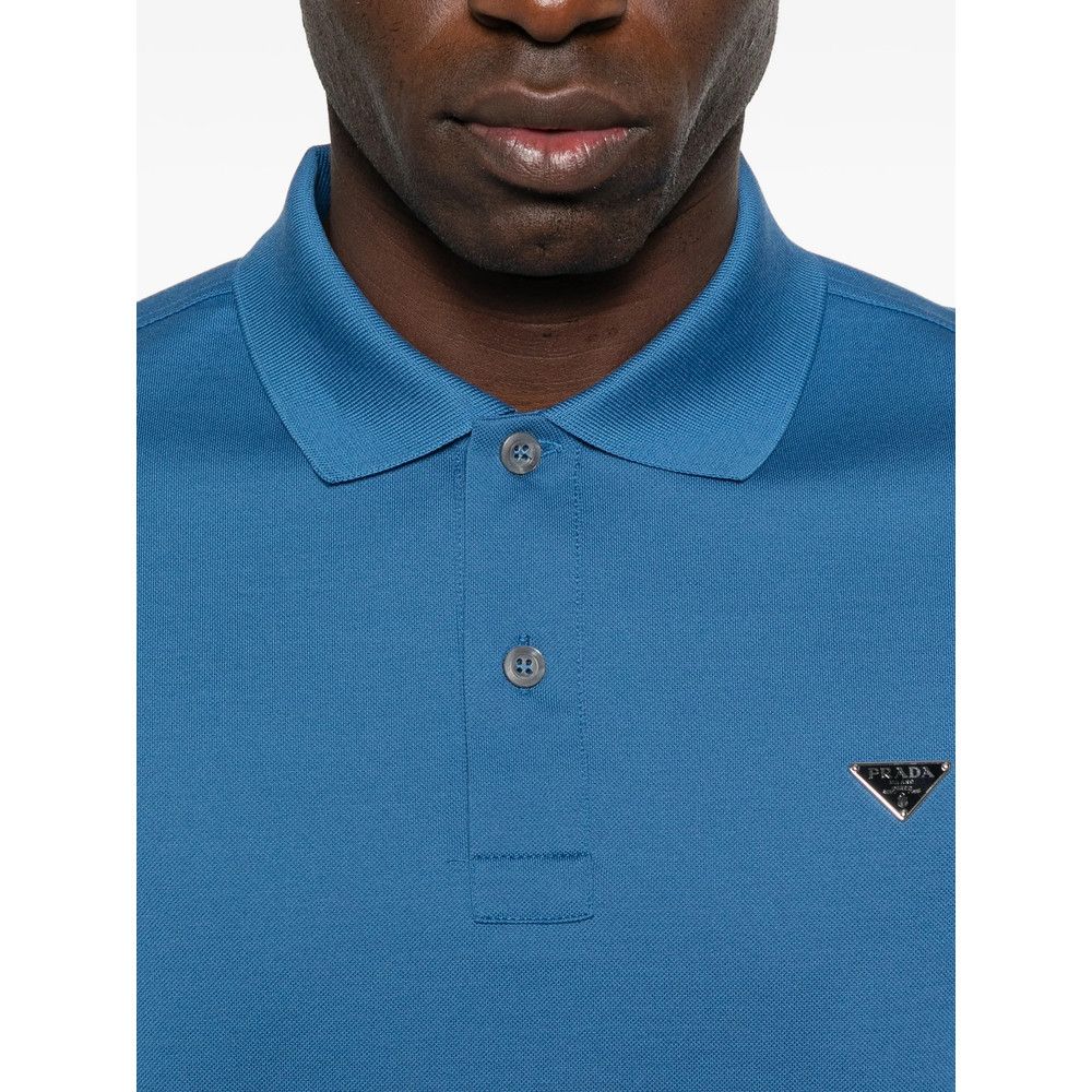 Prada Prada BLUE Polo Shirts Size US L / EU 52-54 / 3 - 2 Thumbnail