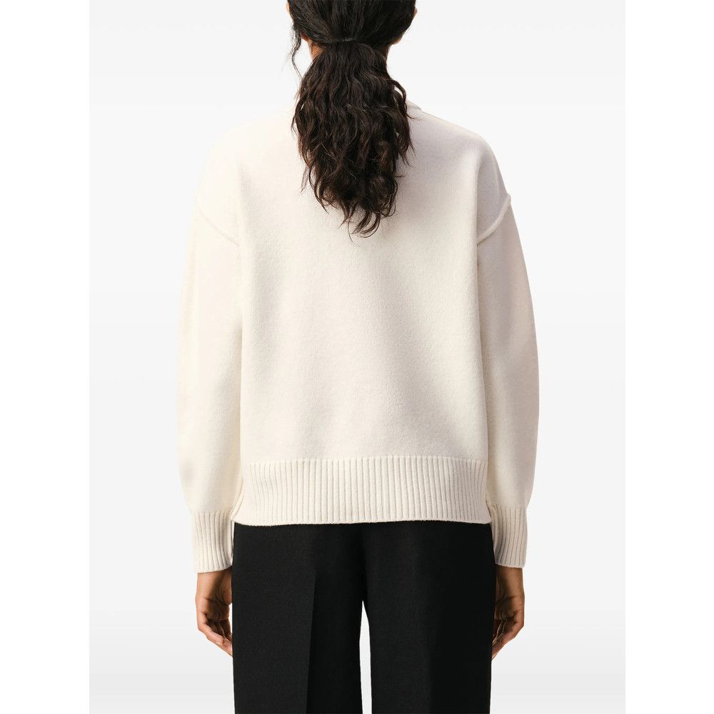 AMI Ami Paris NEUTRALS Sweaters & Knitwear - Cardigans Size US XL / EU 56 / 4 - 5 Thumbnail