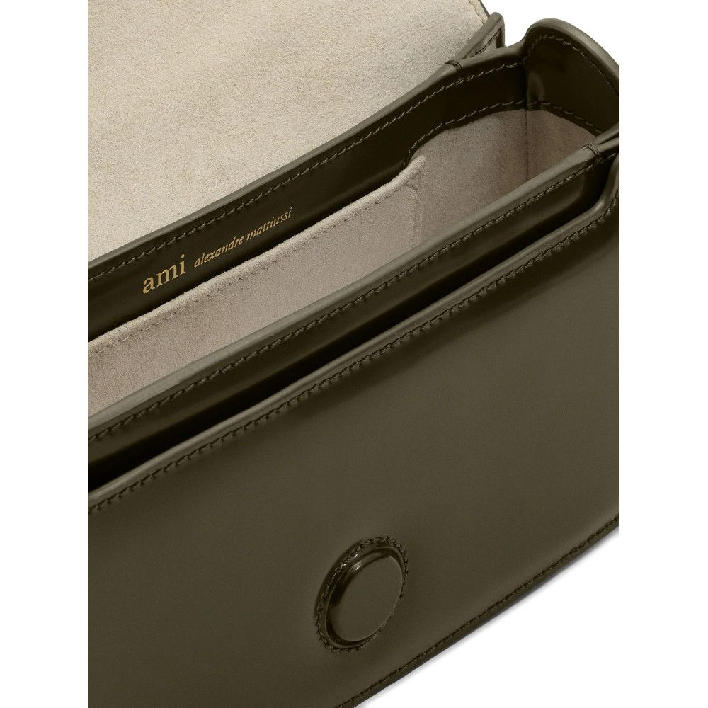 AMI Ami Paris GREEN Shoulder Bags Size ONE SIZE - 4 Thumbnail