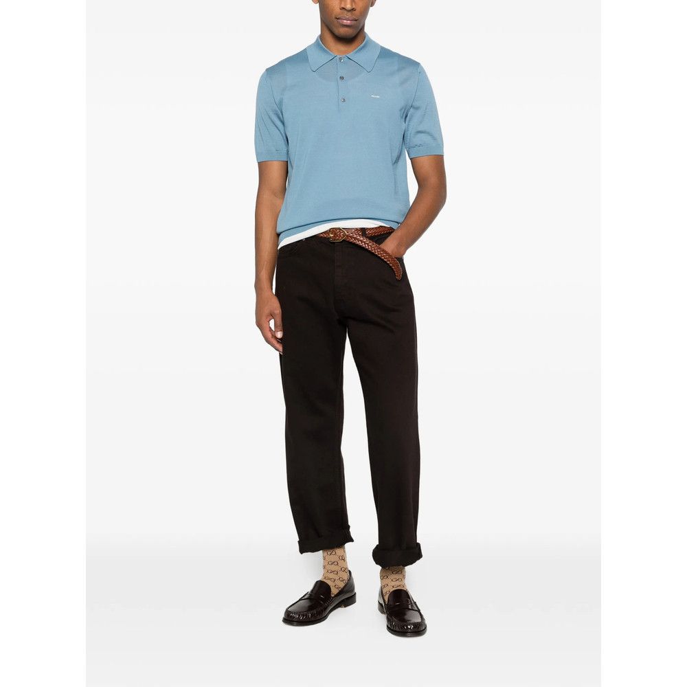 Prada Prada BLUE Polo Shirts Size US XL / EU 56 / 4 - 3 Thumbnail