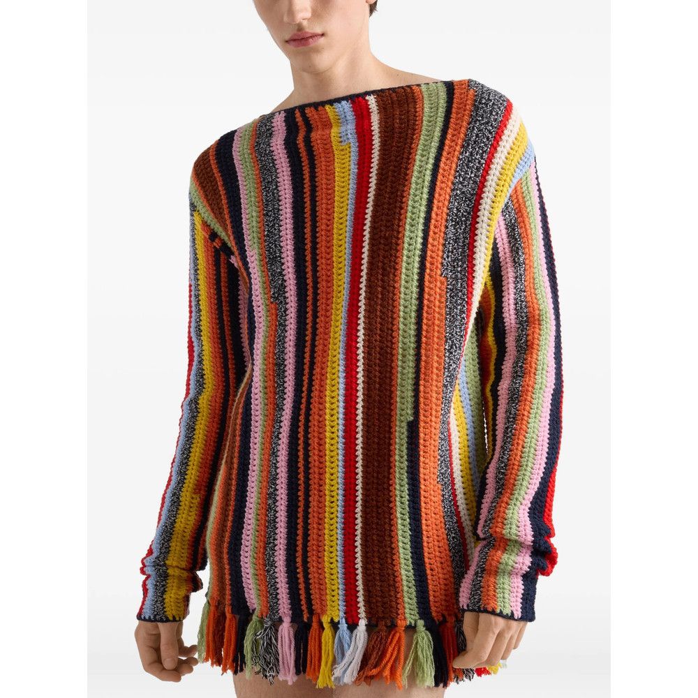 Prada Prada ORANGE Sweaters & Knitwear - Jumpers Size US M / EU 48-50 / 2 - 3 Thumbnail