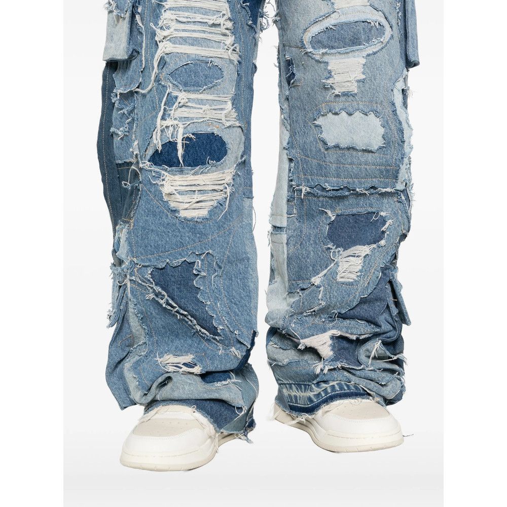 Who Decides War Who Decides War BLUE Denim - Loose-Fit Jeans Size US 32 / EU 48 - 5 Thumbnail