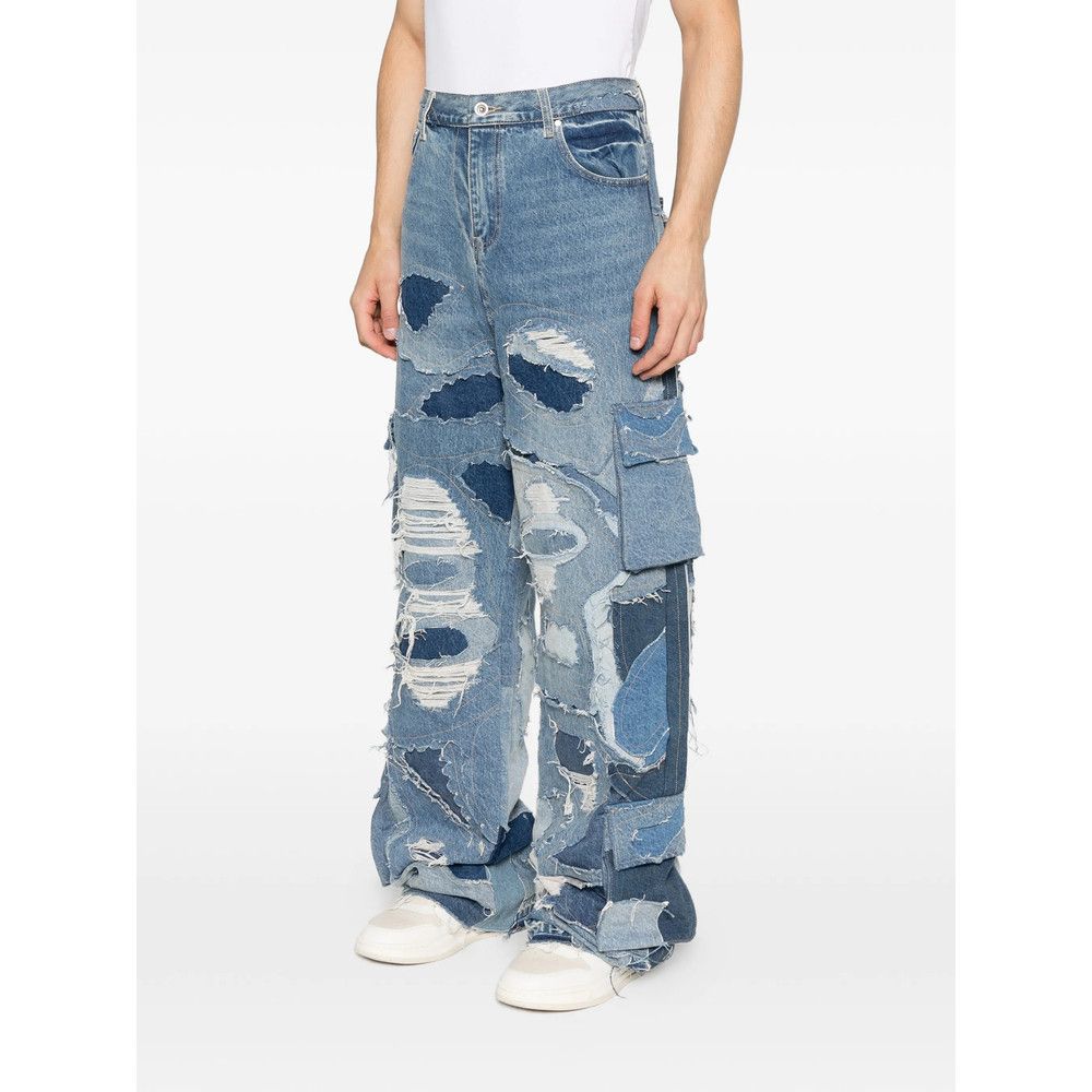 Who Decides War Who Decides War BLUE Denim - Loose-Fit Jeans Size US 34 / EU 50 - 4 Thumbnail