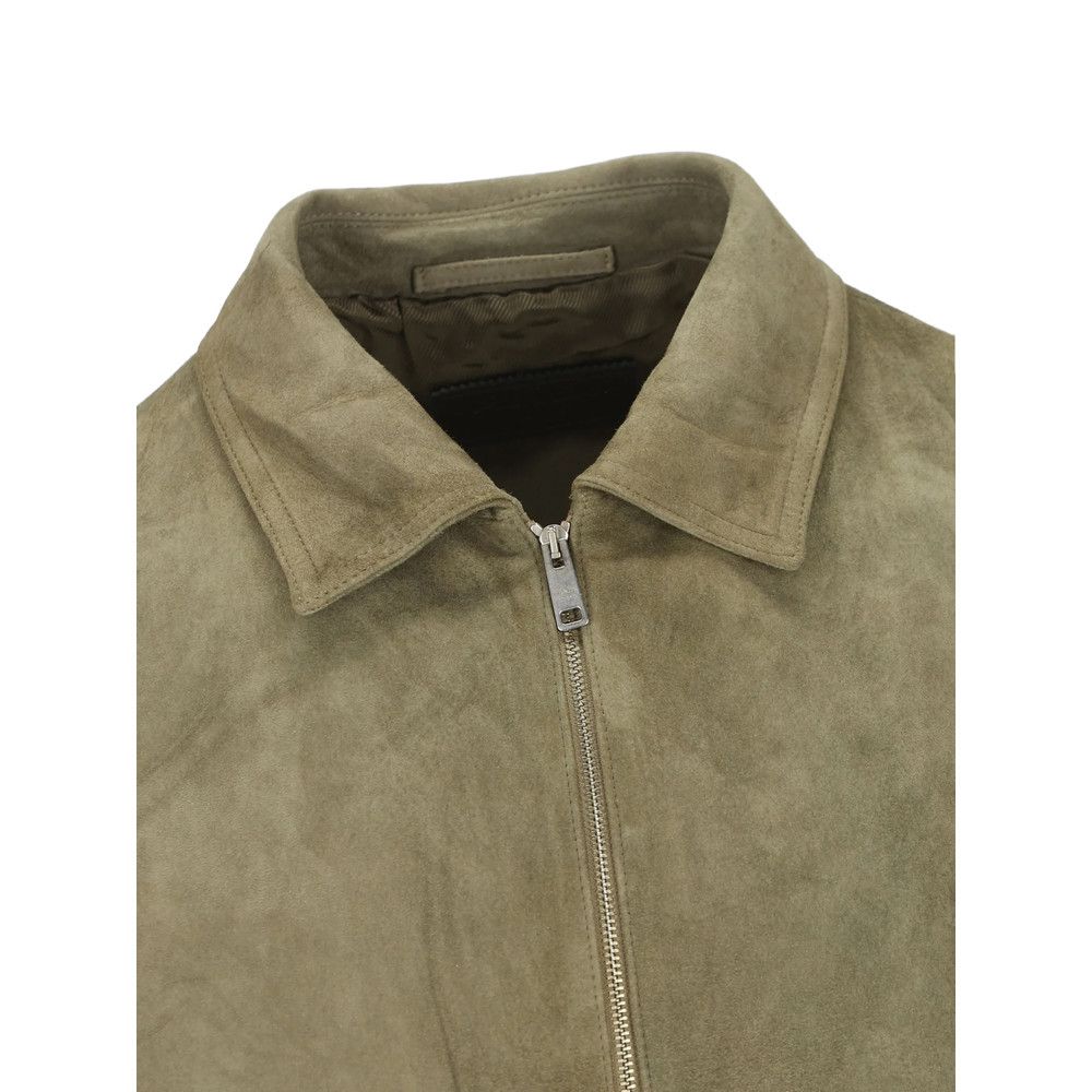 Prada Prada GREEN Jackets - Leather Jackets Size US XXL / EU 58 / 5 - 4 Thumbnail
