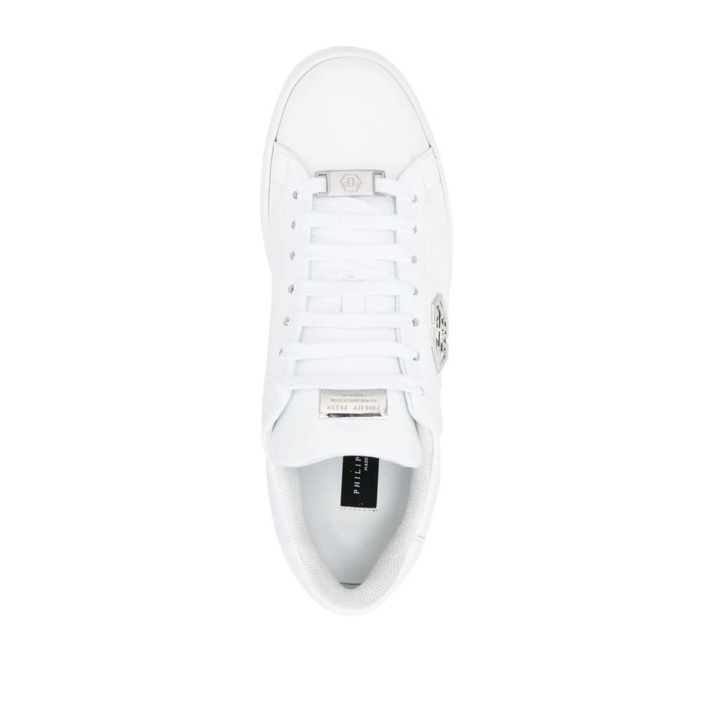 Philipp Plein Philipp Plein WHITE Trainers - Low-Tops Size US 8 / EU 41 - 3 Thumbnail