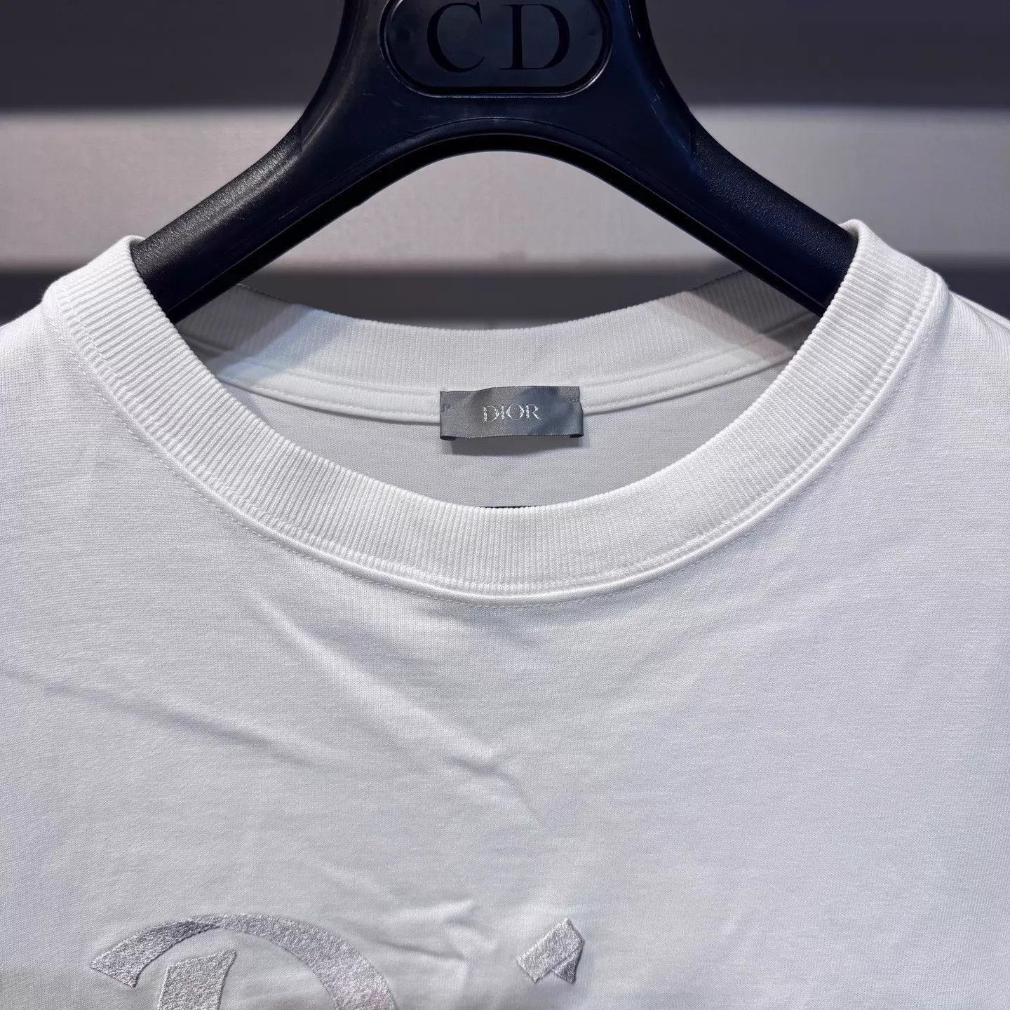 Dior White Short-Sleeve Graphic T-Shirt Size US S / EU 44-46 / 1 - 3 Thumbnail