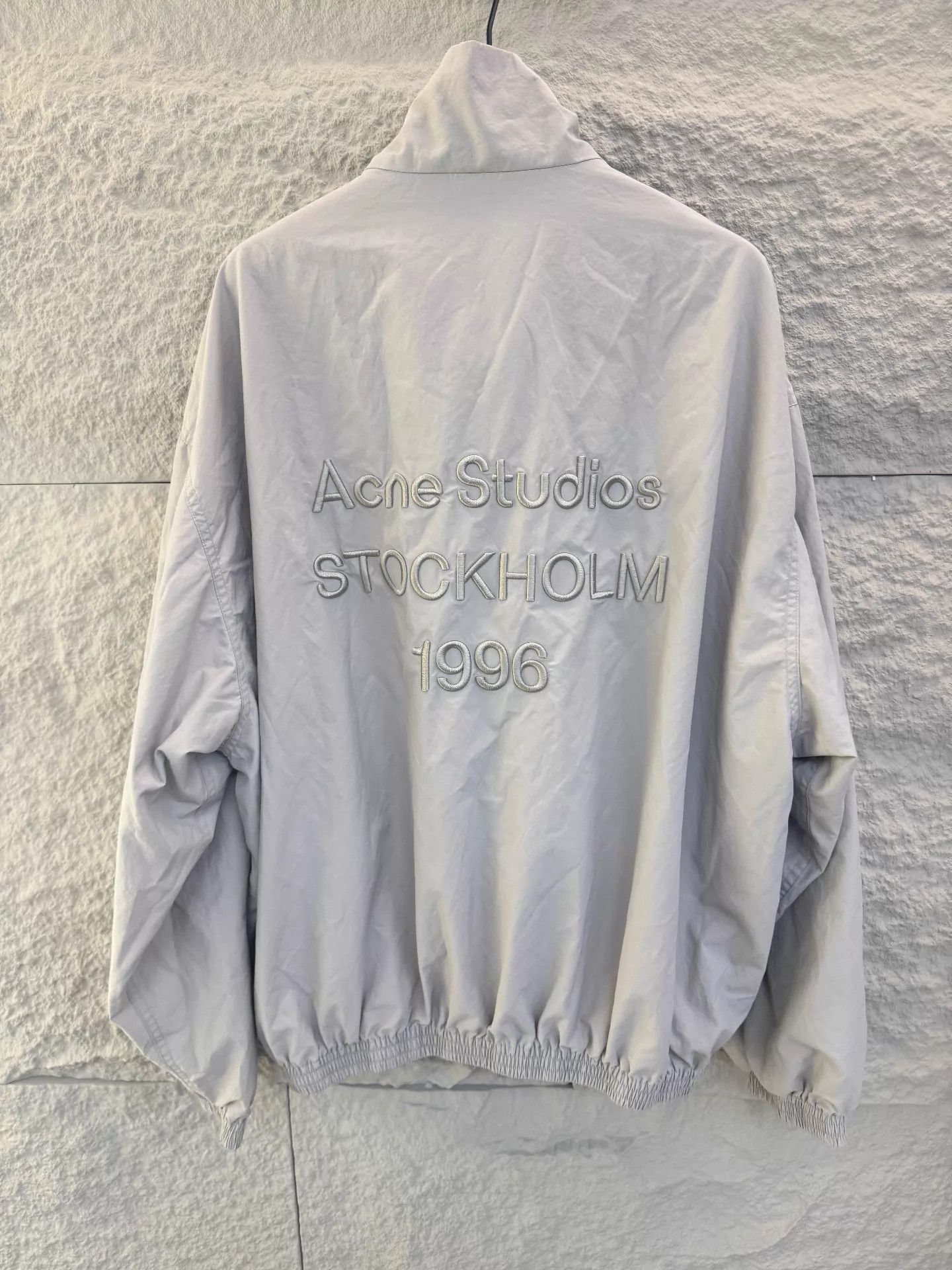 Acne Studios Gray Lightweight Zip-Up Jacket - Size S Size US S / EU 44-46 / 1 - 3 Thumbnail