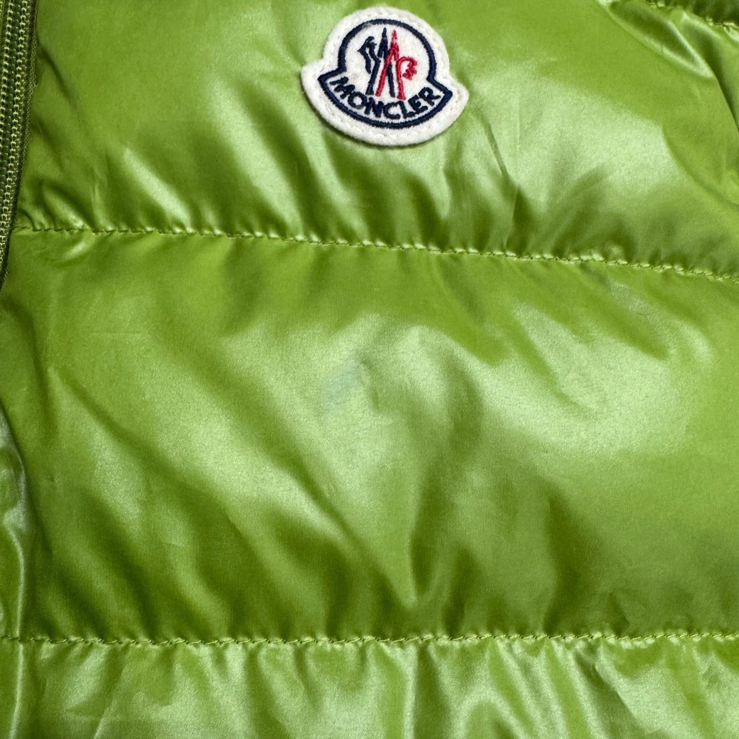 Moncler Green Puffer Vest - Size M Size US M / EU 48-50 / 2 - 2 Thumbnail