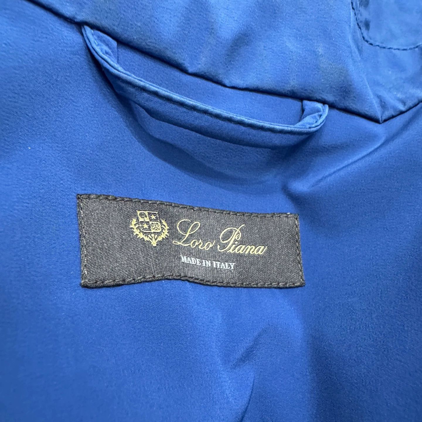 Loro Piana Blue Hooded Light Jacket Size US XXL / EU 58 / 5 - 2 Thumbnail