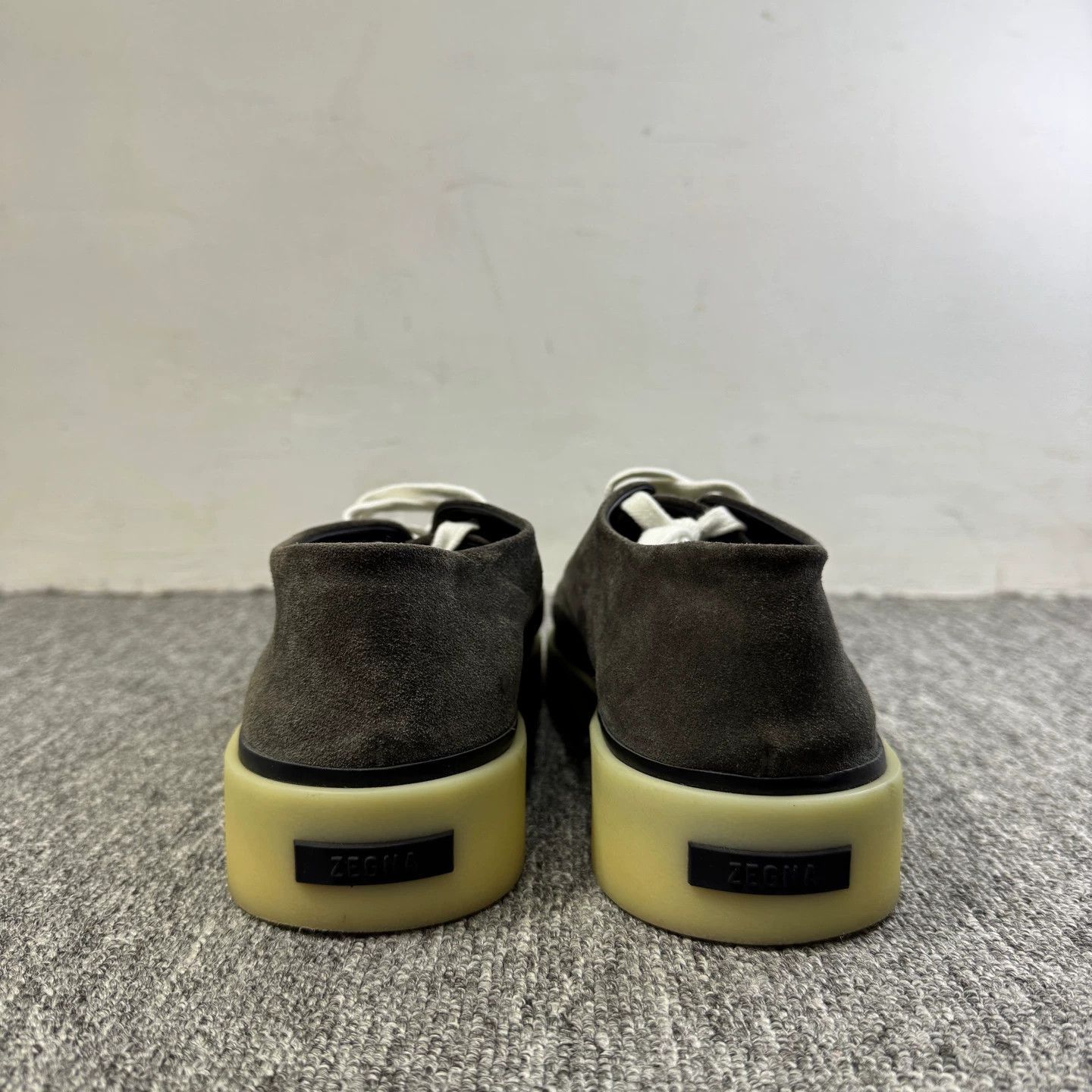 Fear of God Black Low-Top Sneakers with Yellow Sole Size 9 Size US 9 / EU 42 - 3 Thumbnail