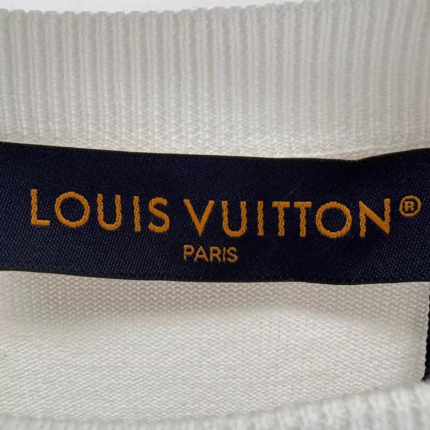 Louis Vuitton White Short Sleeve Graphic Tee Size US S / EU 44-46 / 1 - 6 Thumbnail