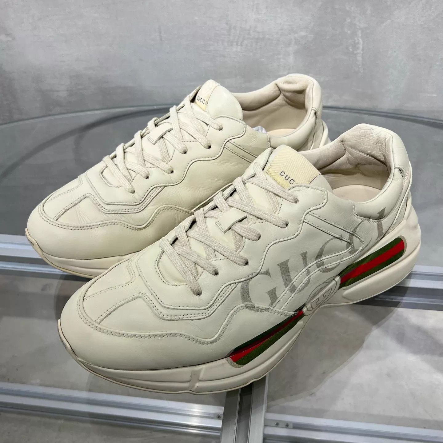 Gucci Multi Color Low-Top Sneakers Size 11 Size US 11 / EU 44 - 2 Thumbnail