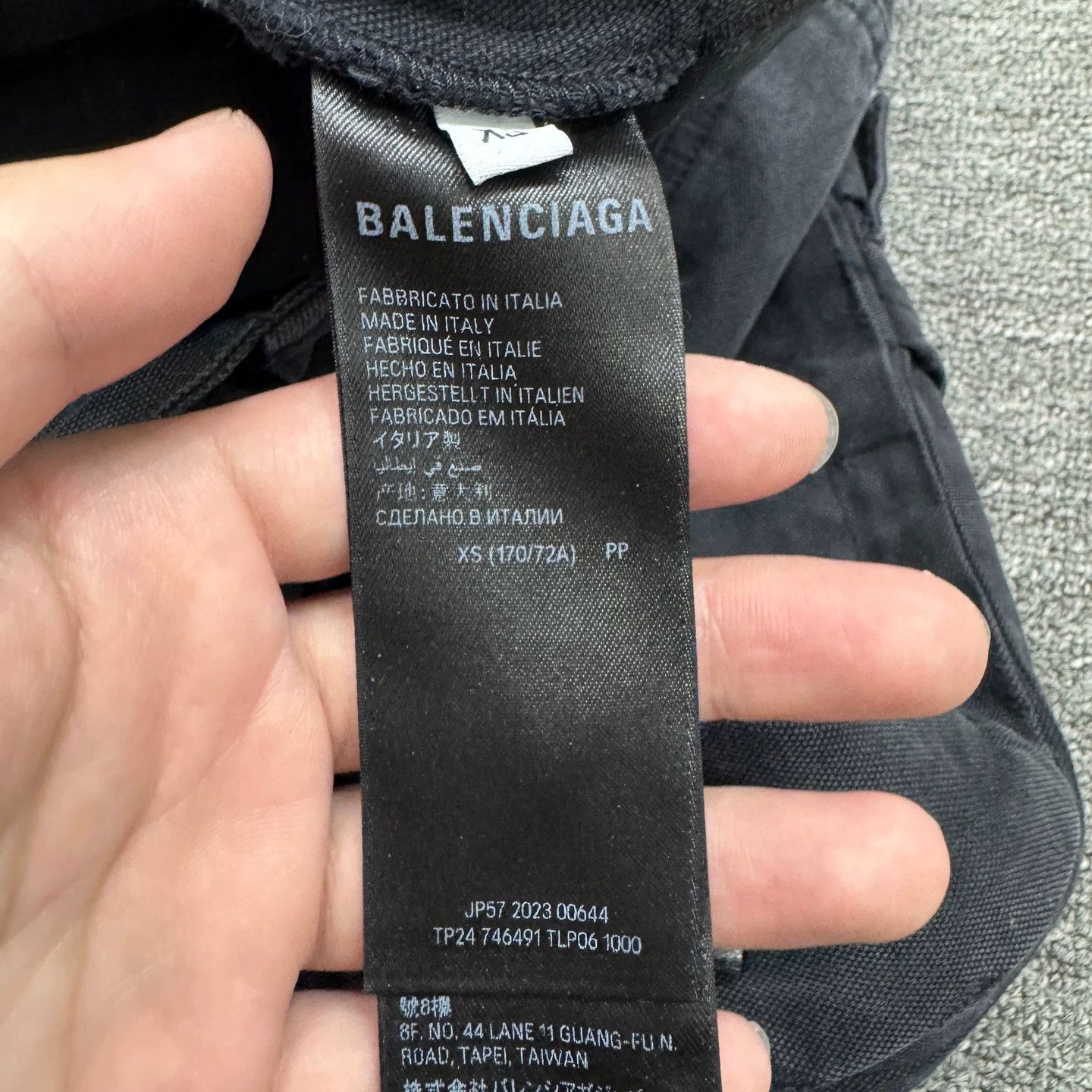 Balenciaga Black Cargo Utility Pants Size 28 Size US 28 / EU 44 - 3 Thumbnail